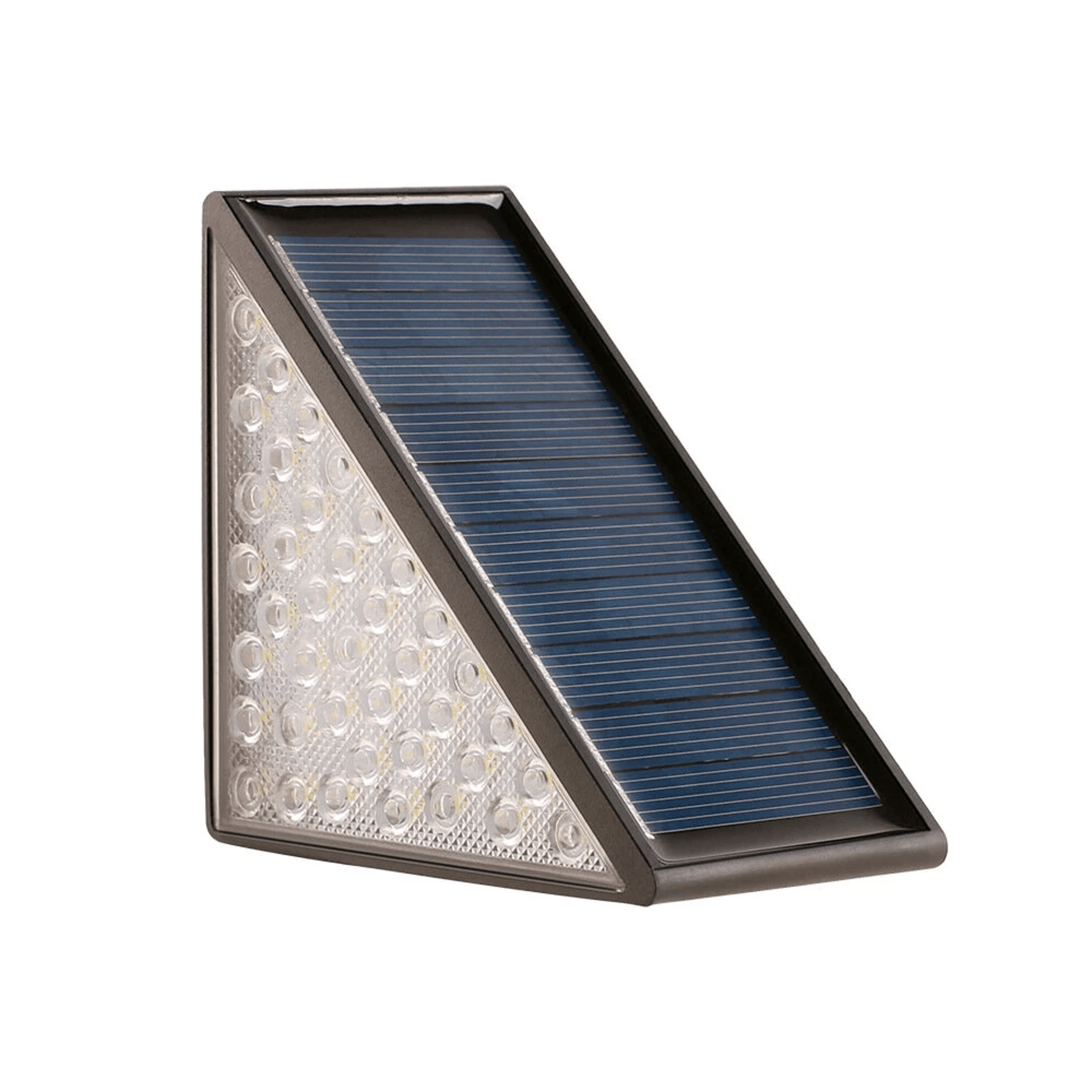 solar step lights led waterproof triangle outdoor stair lights
