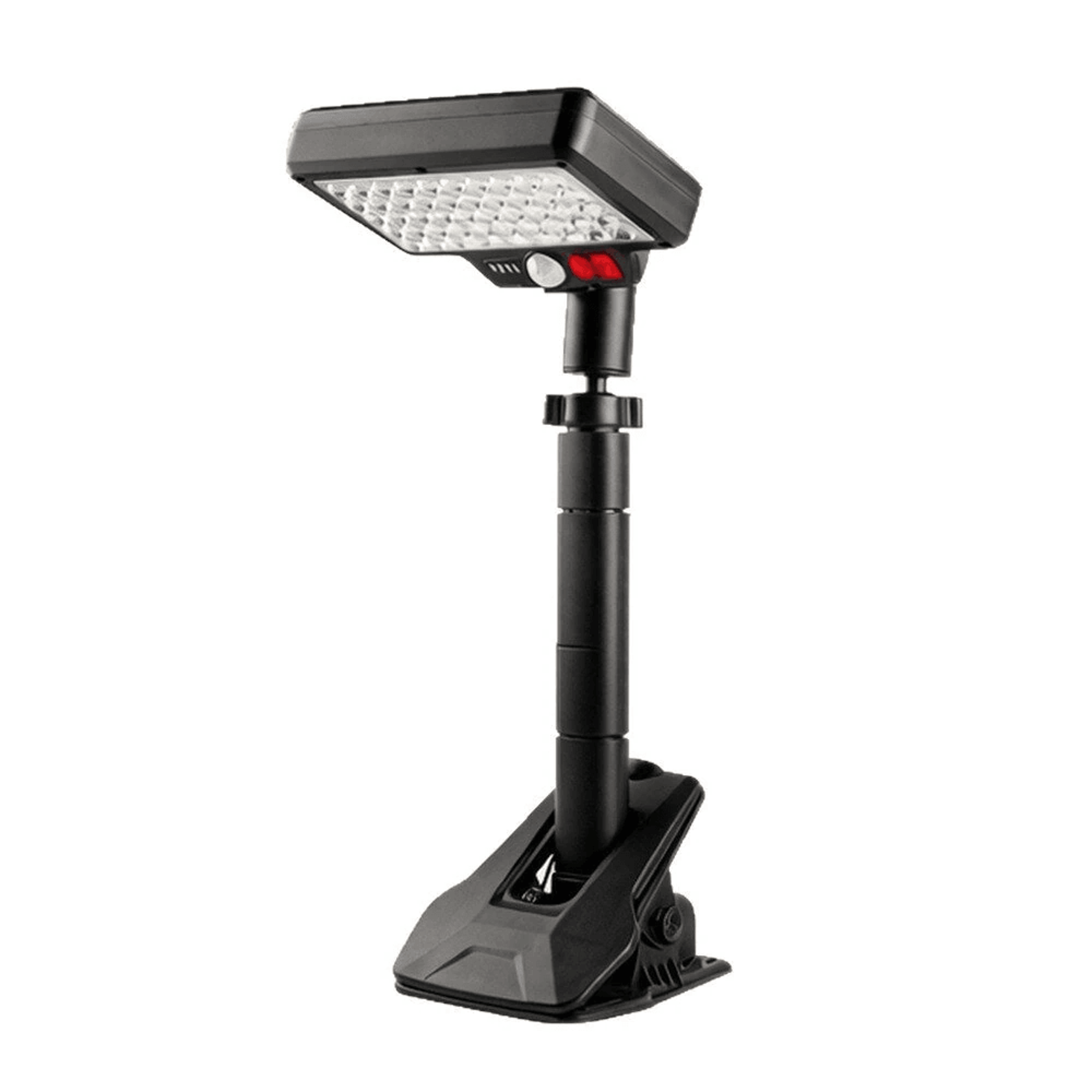 solar rechargeable motion sensor outdoor led light with adjustable mounting