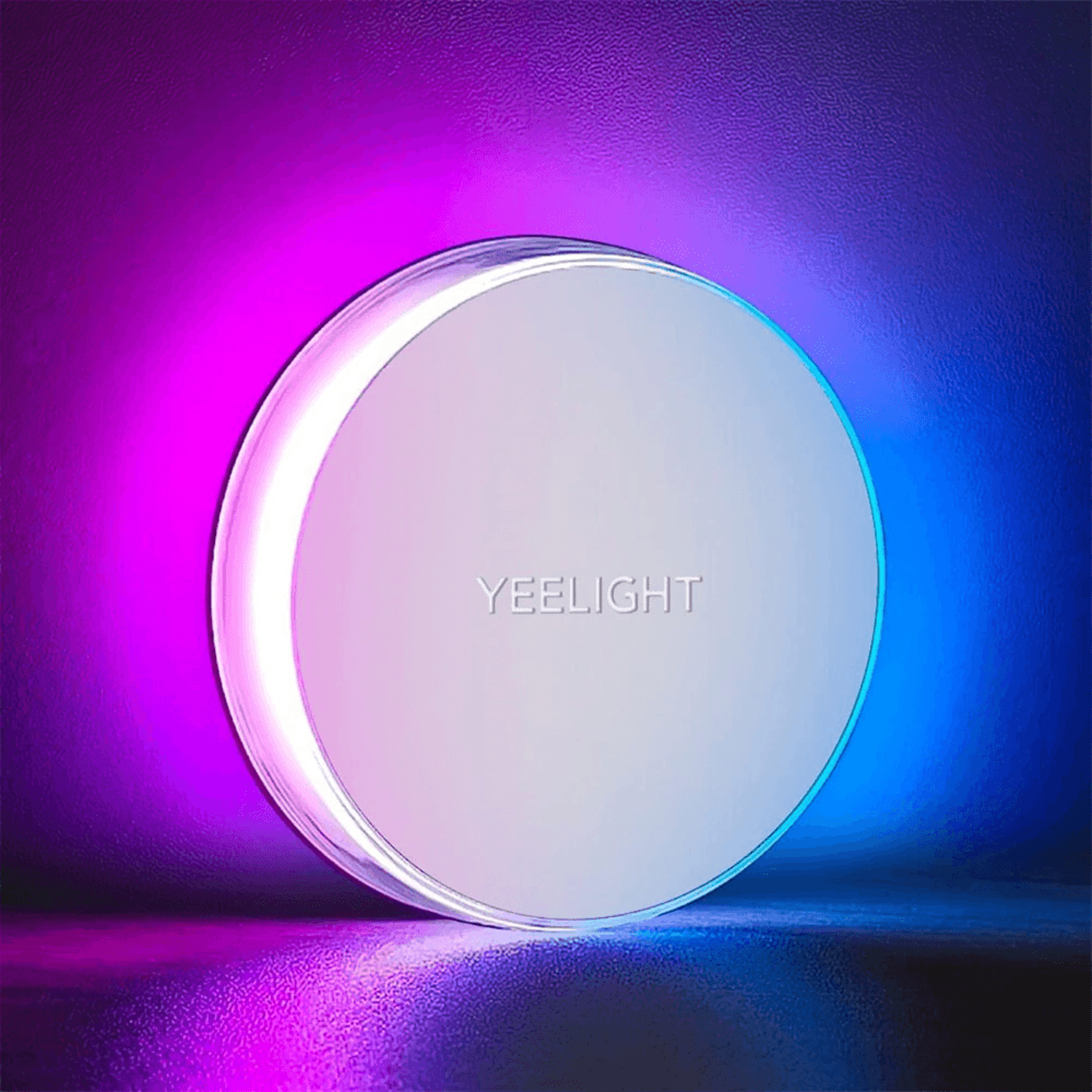 rgb magnetic motion sensor night light with rechargeable battery and dual sensors