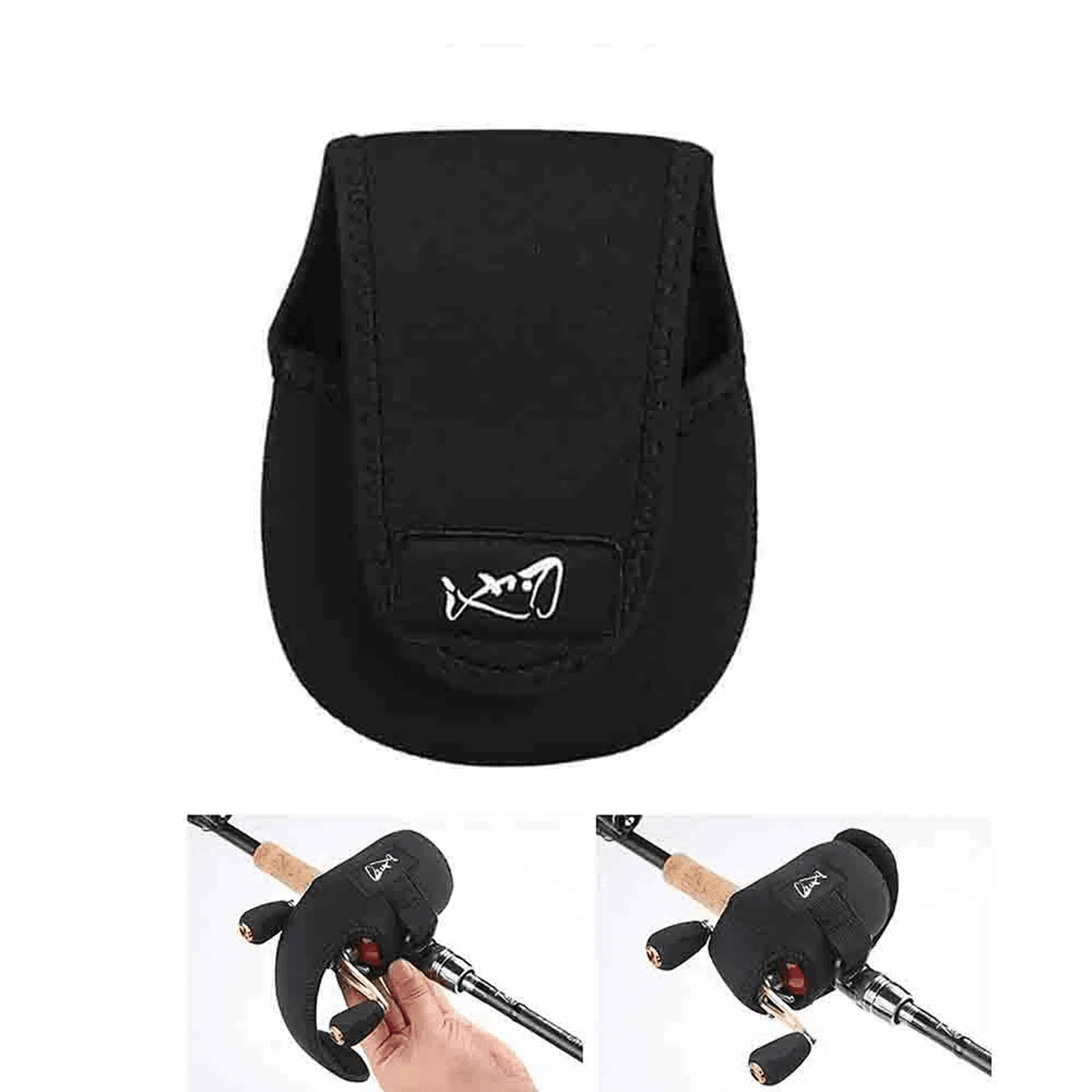 portable fishing reel bag waterproof protective case cover for spinning and baitcasting reels