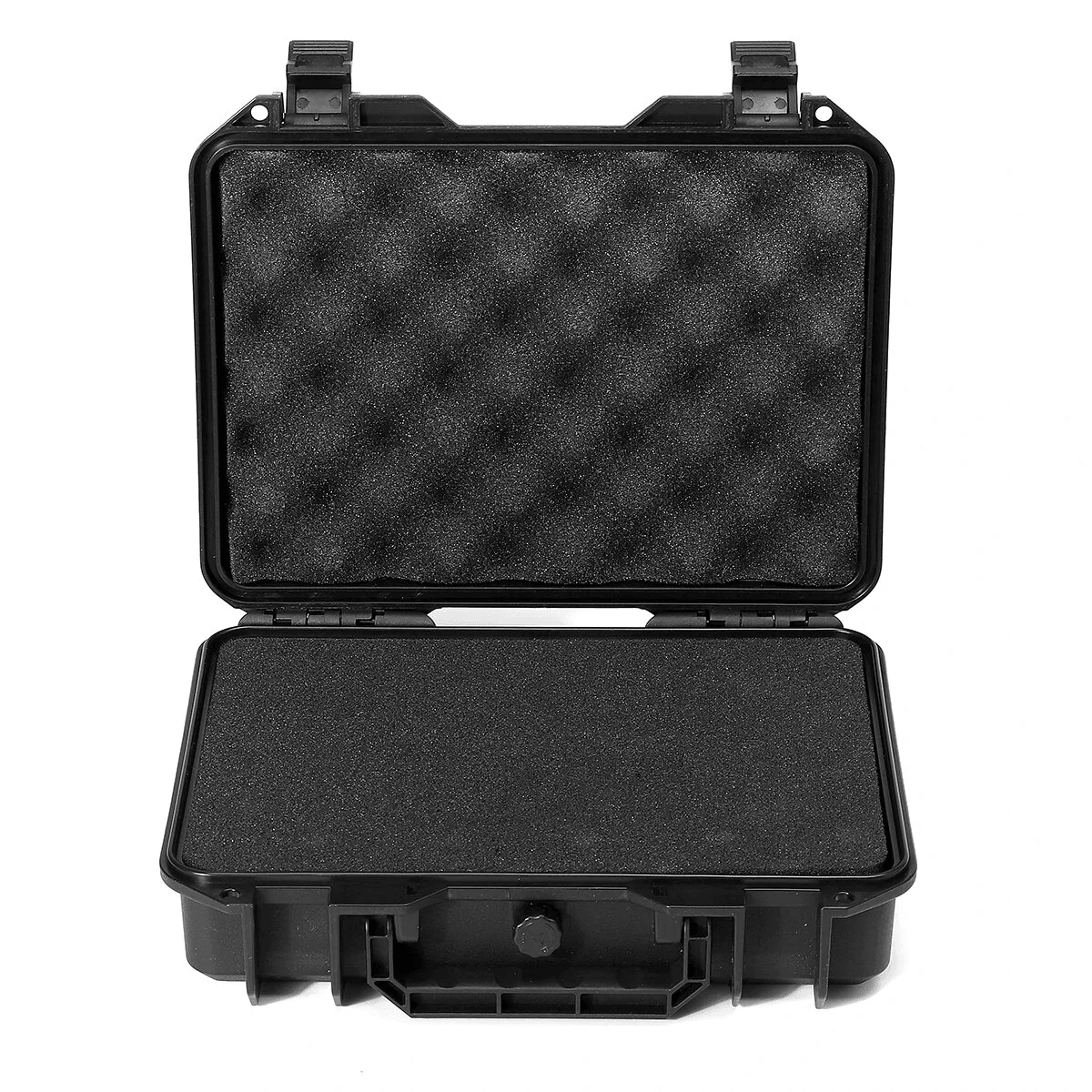 waterproof hard carrying case with sponge for camera drone and tool storage