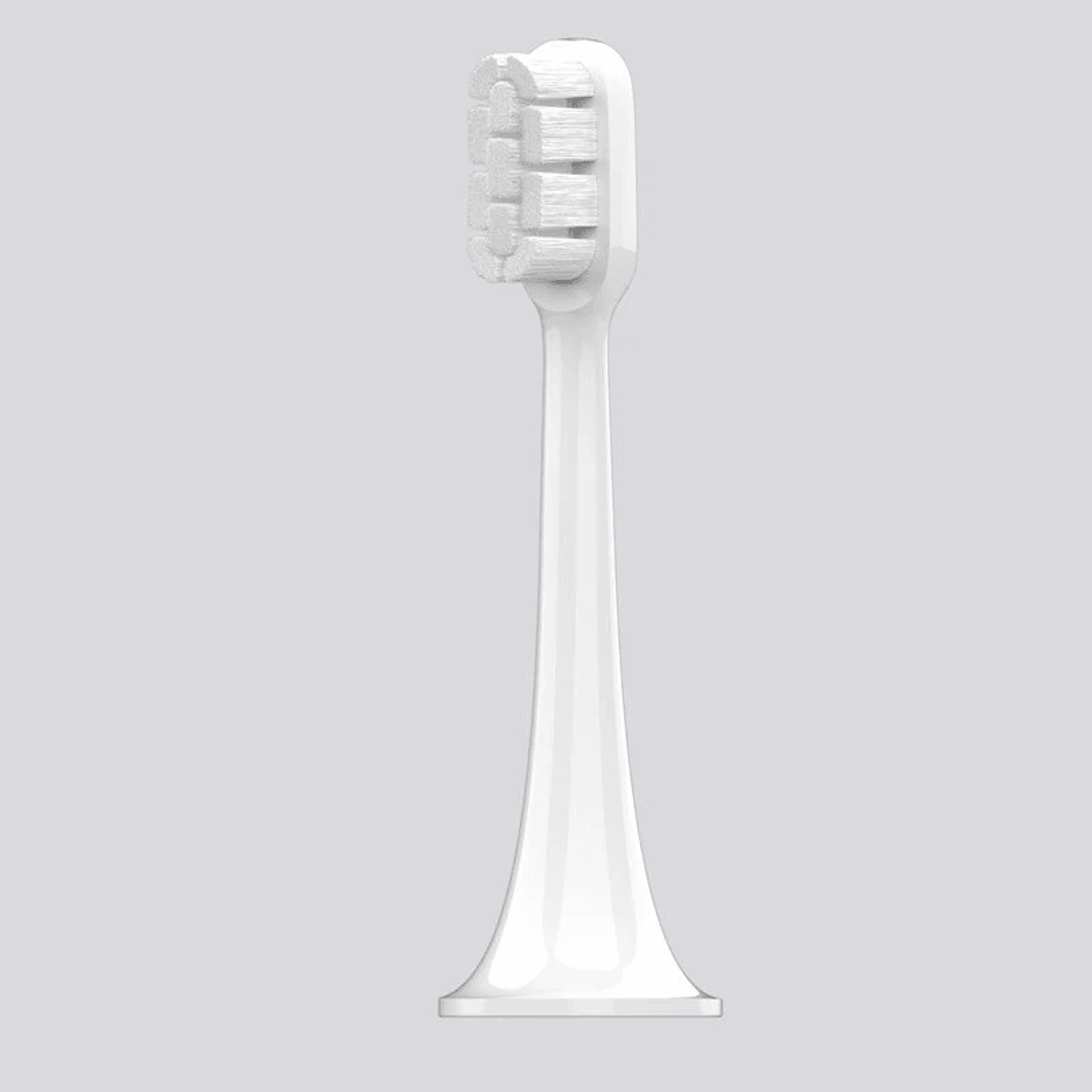 sonic toothbrush replacement heads with soft high density bristles