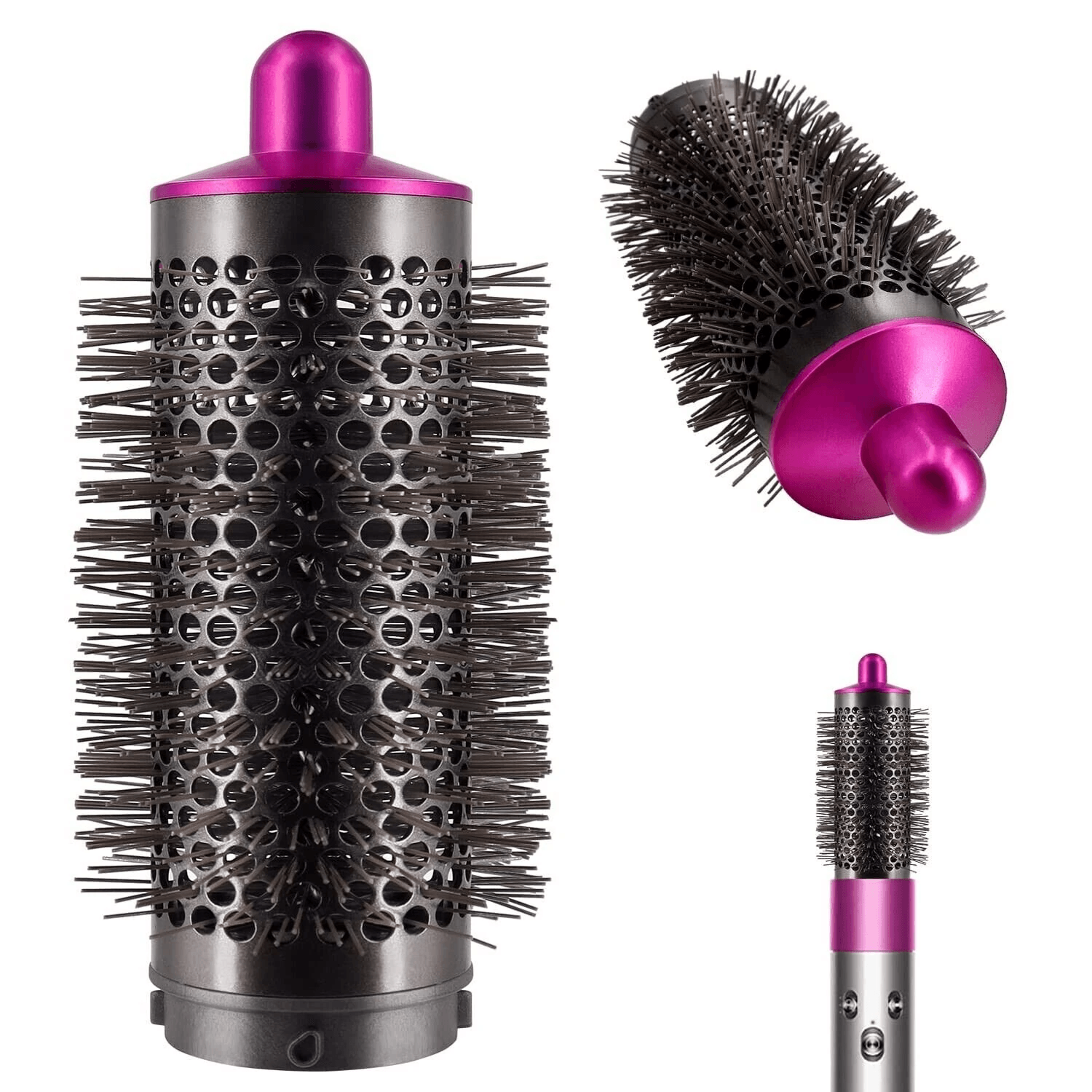 cylindrical styling comb adapter for styler models root lift volume attachment