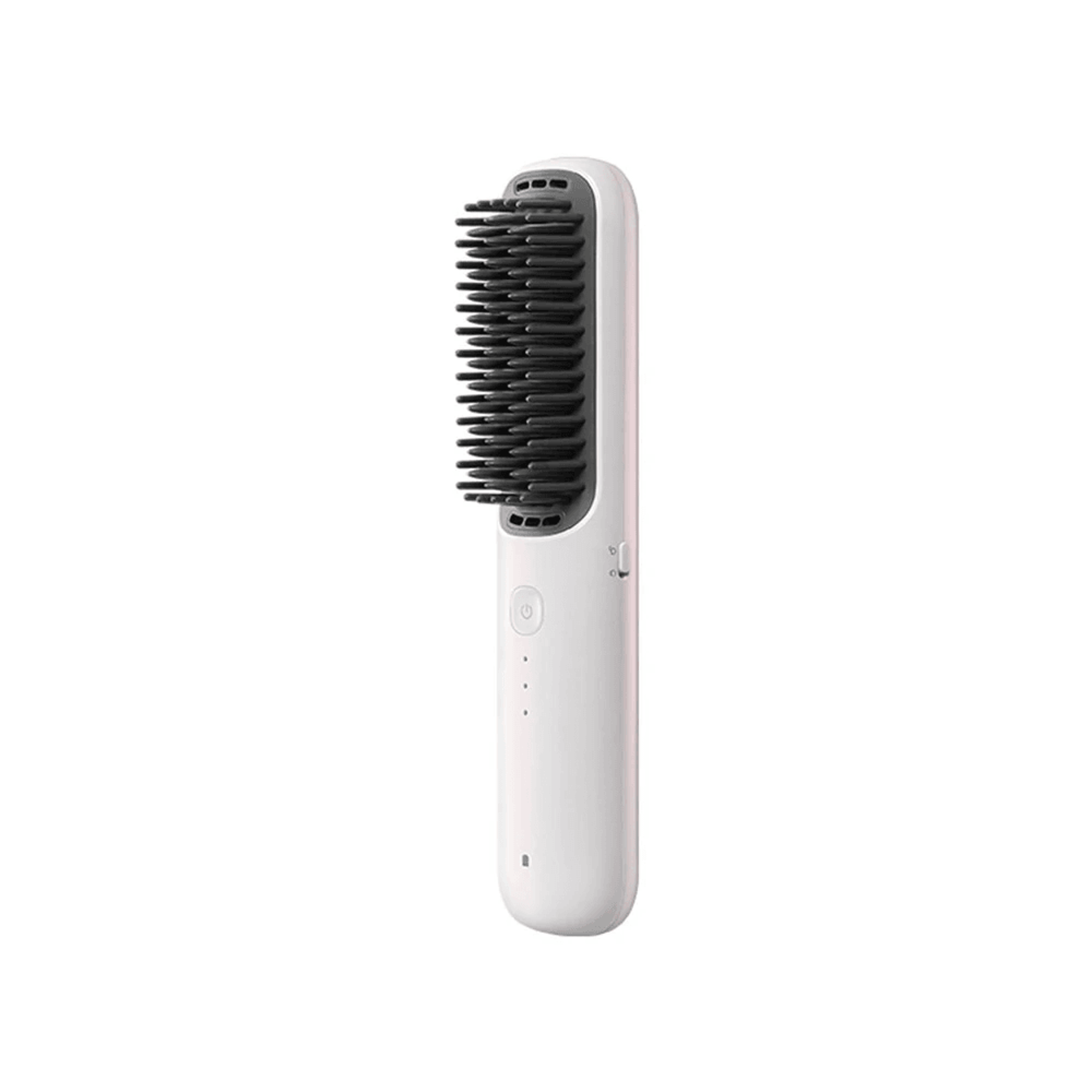 wireless hair straightening comb with ionic technology and adjustable heat settings