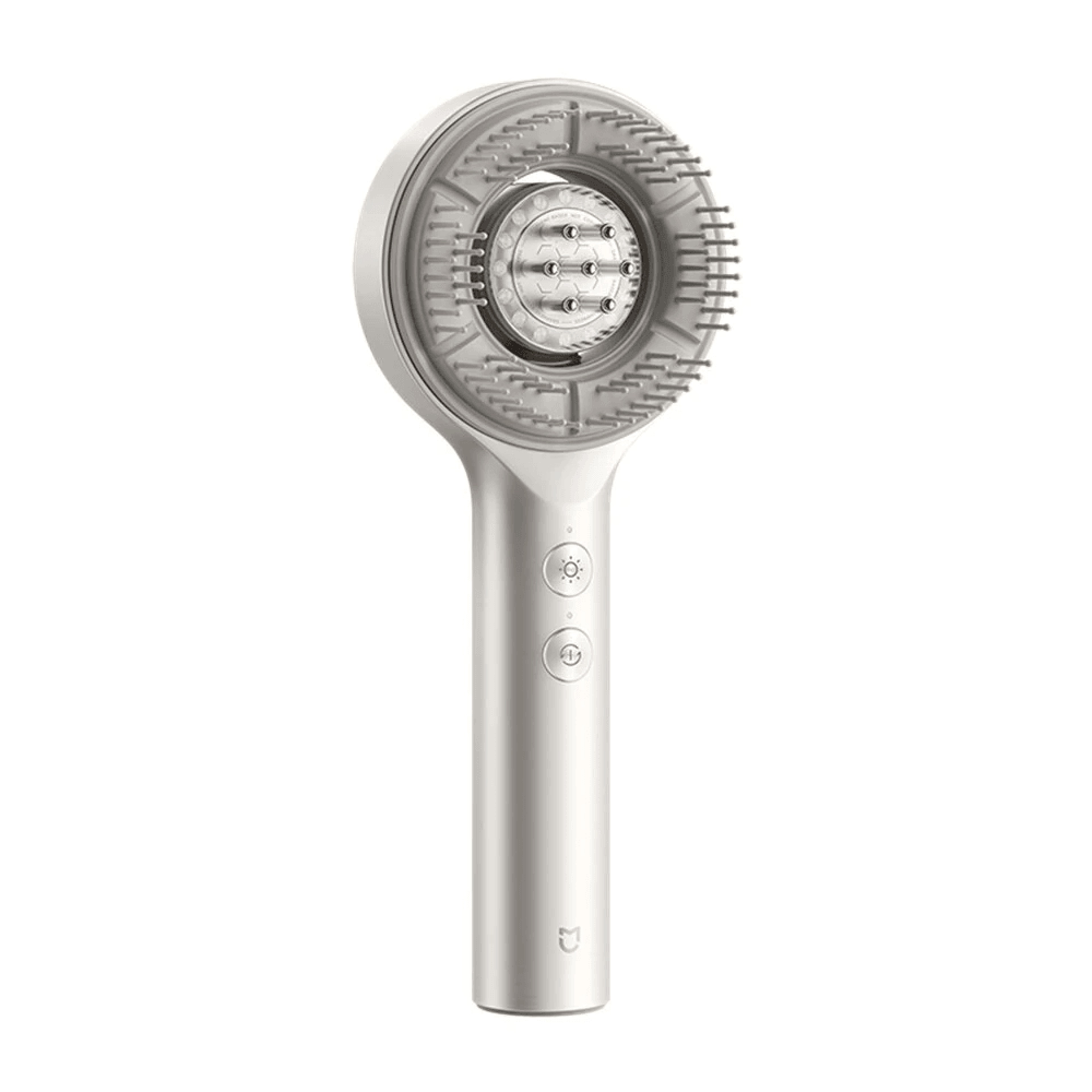 smart scalp massage brush with graphene warm care liquid delivery and modes