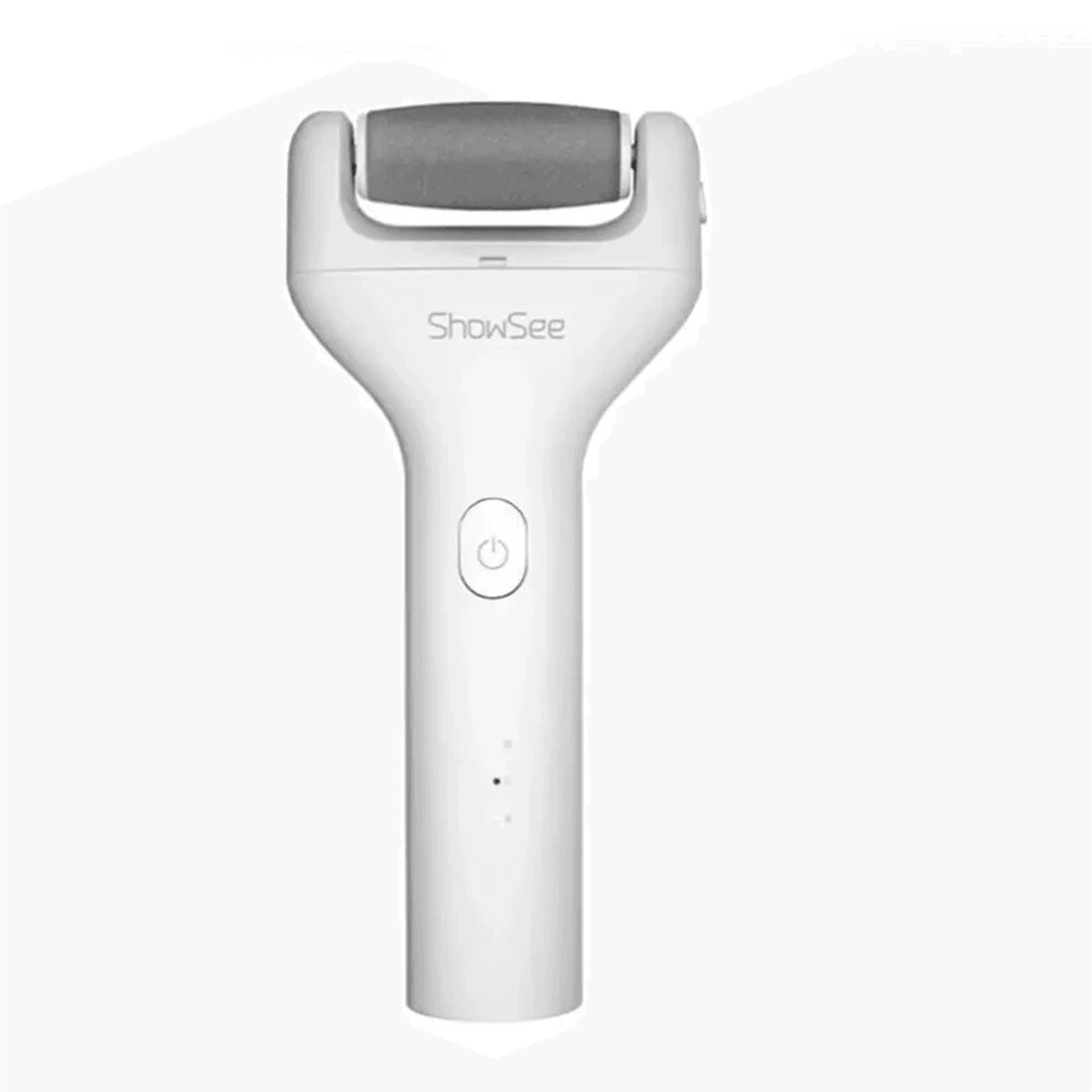 electric foot file callus remover with dual grinding heads two speeds and waterproof design