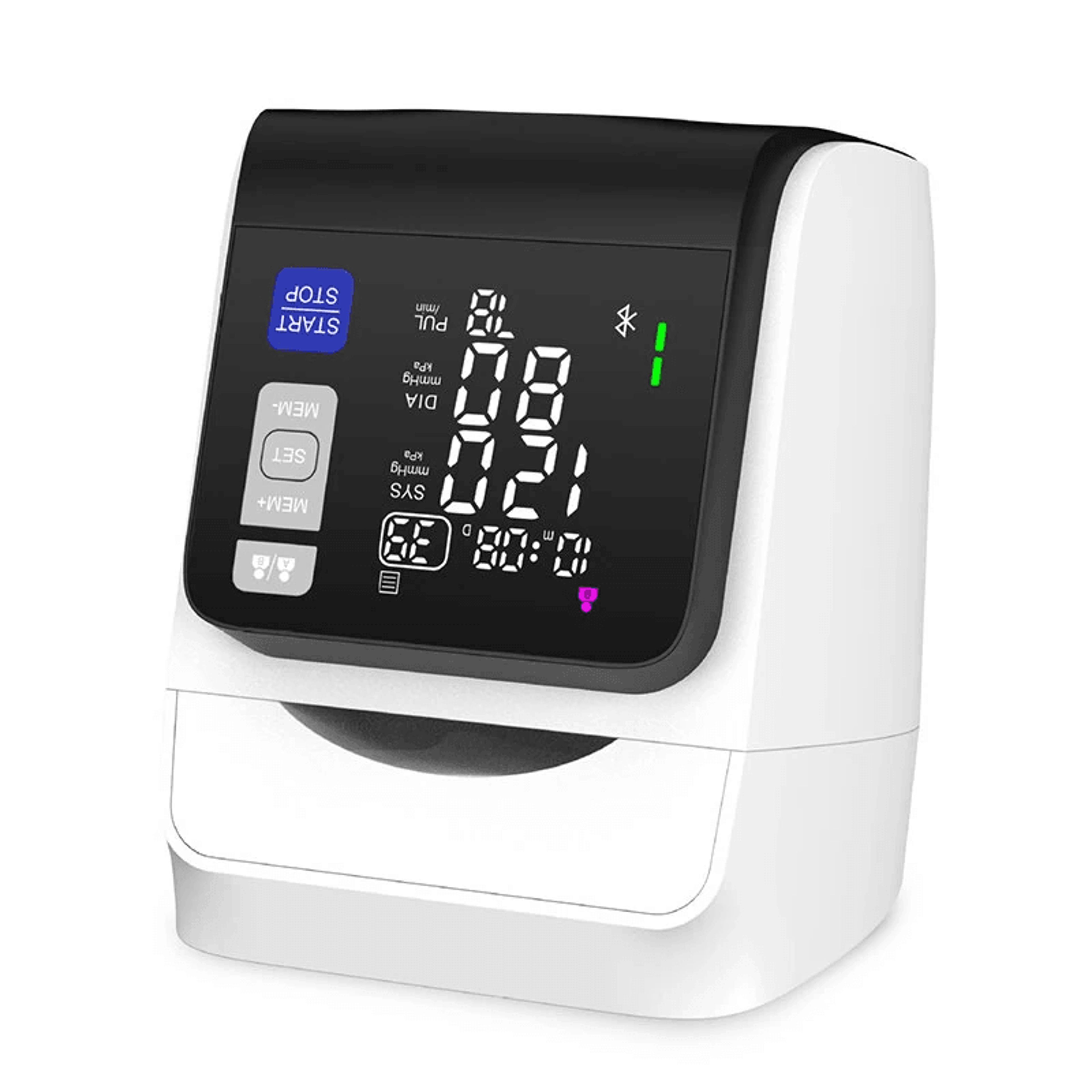 arm boom digital blood pressure monitor with led display screen