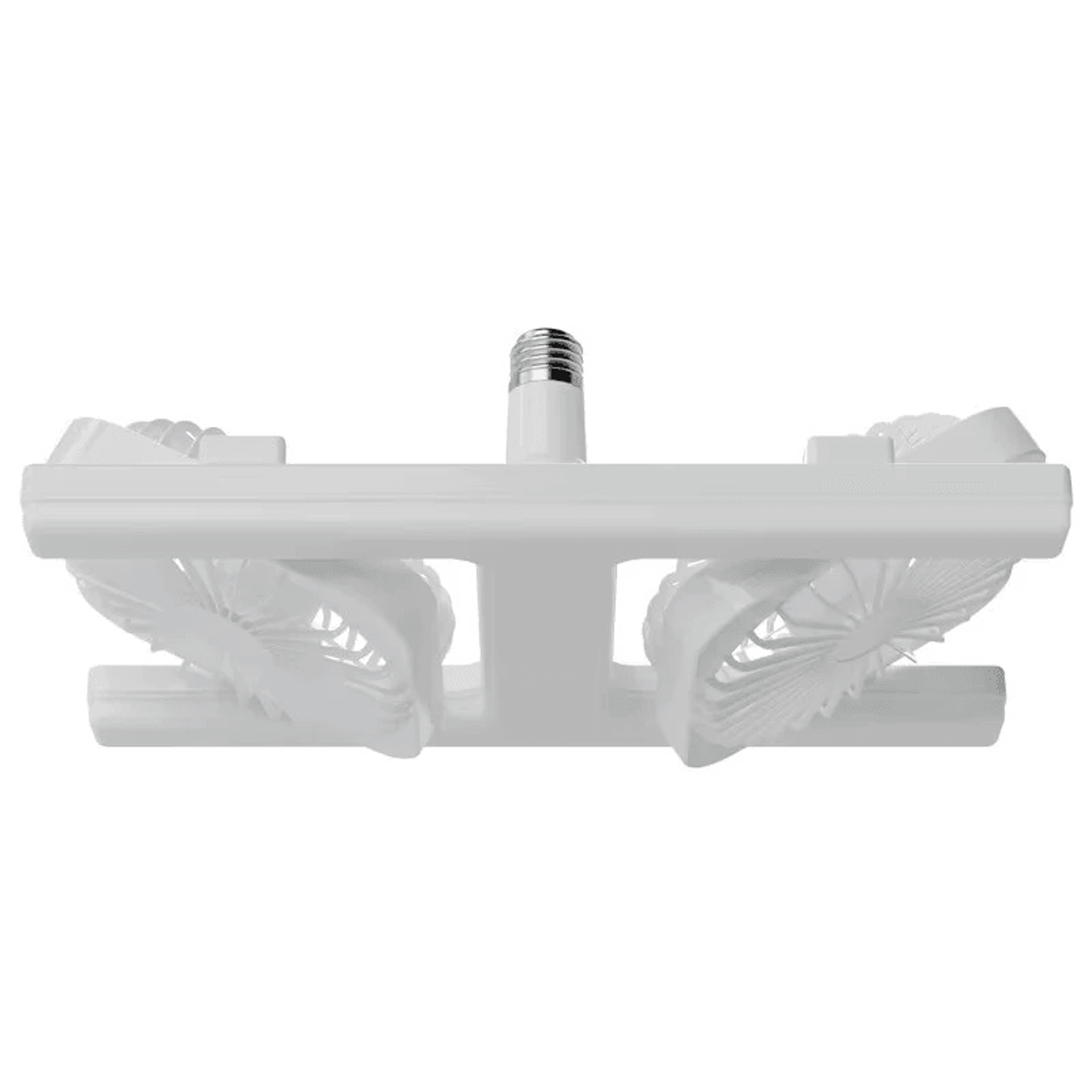 dual head ceiling fan with led light and remote control