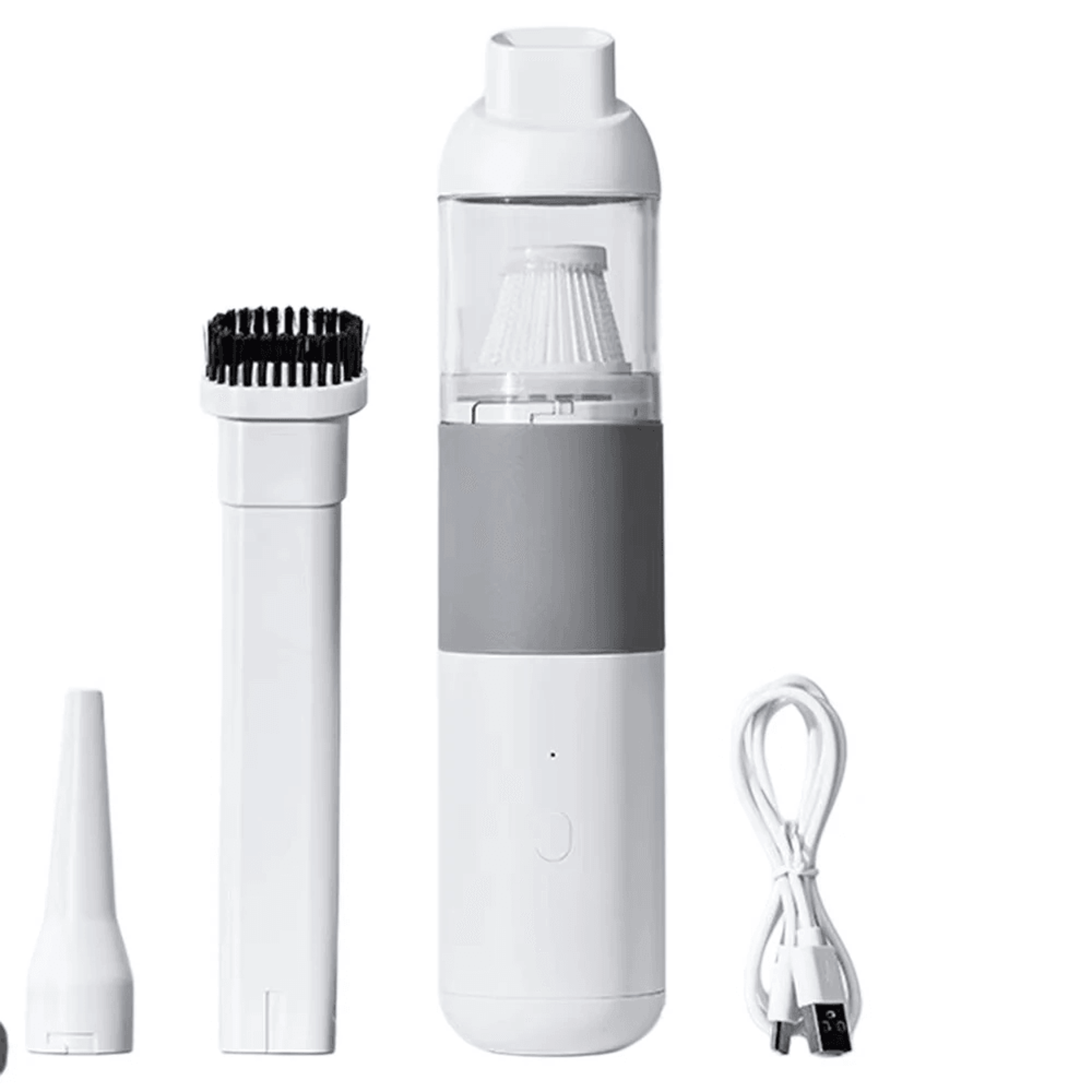 cordless handheld coffee powder vacuum cleaner with suction and type c fast charging