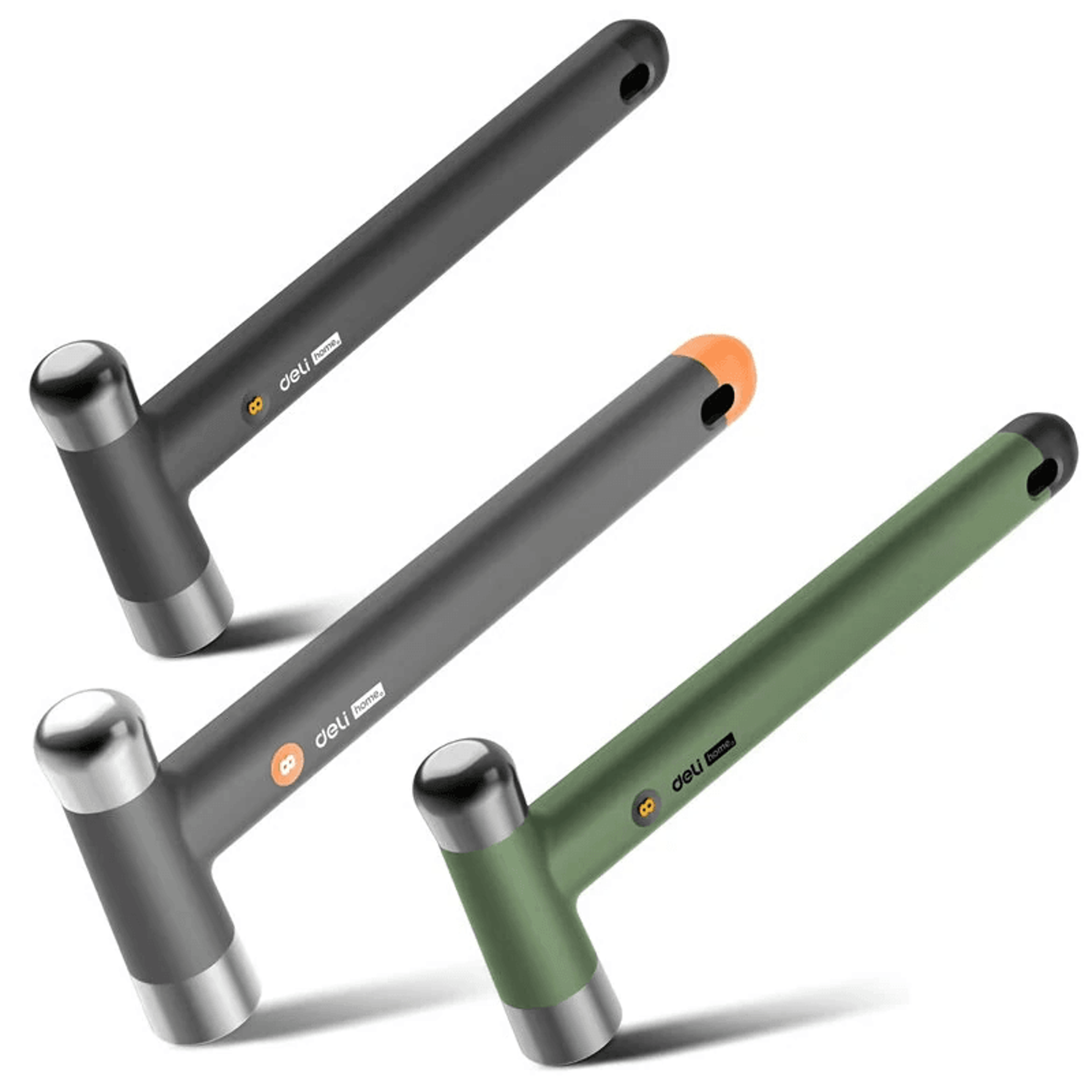 high carbon steel installation hammer with ergonomic tpr handle