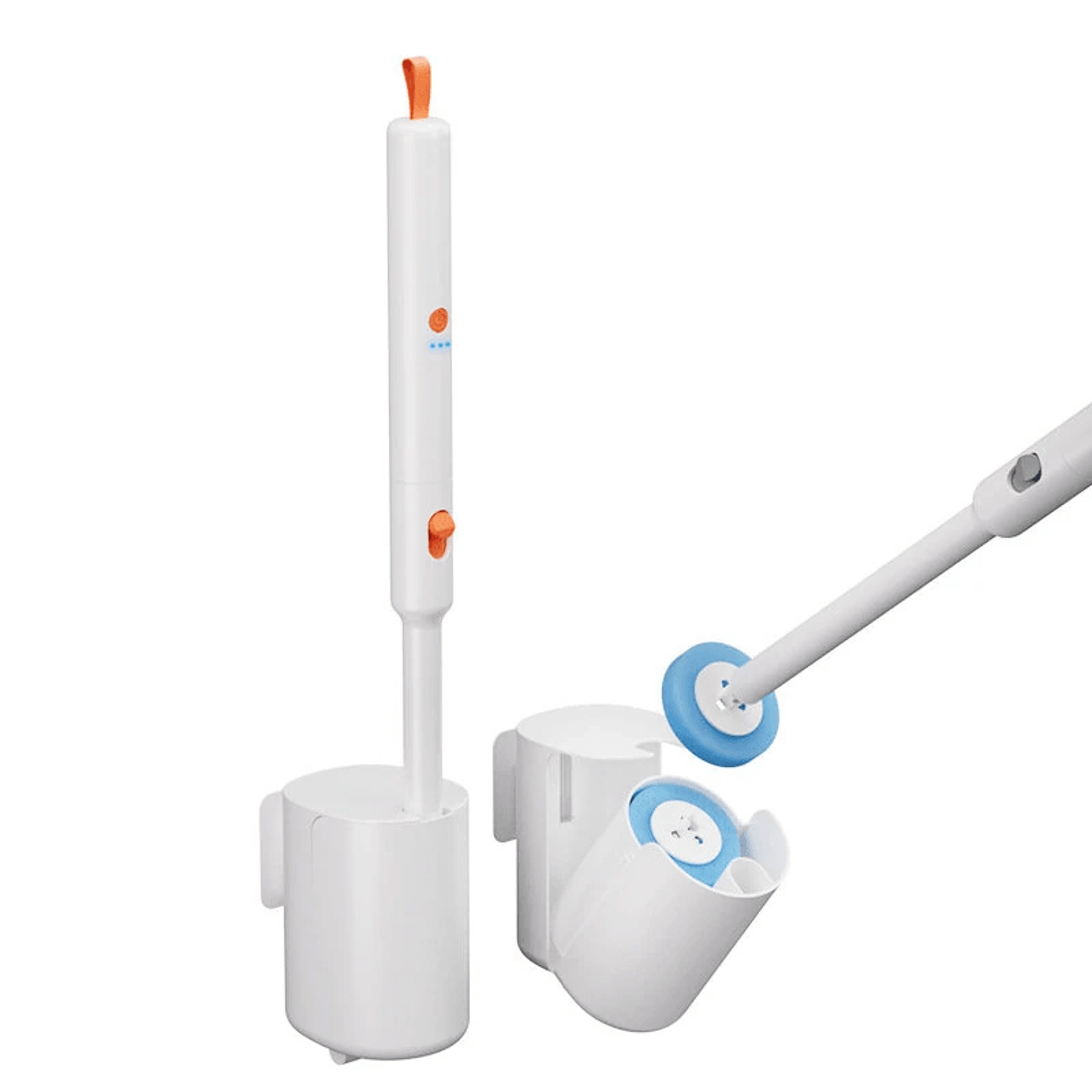electric toilet brush with disposable heads