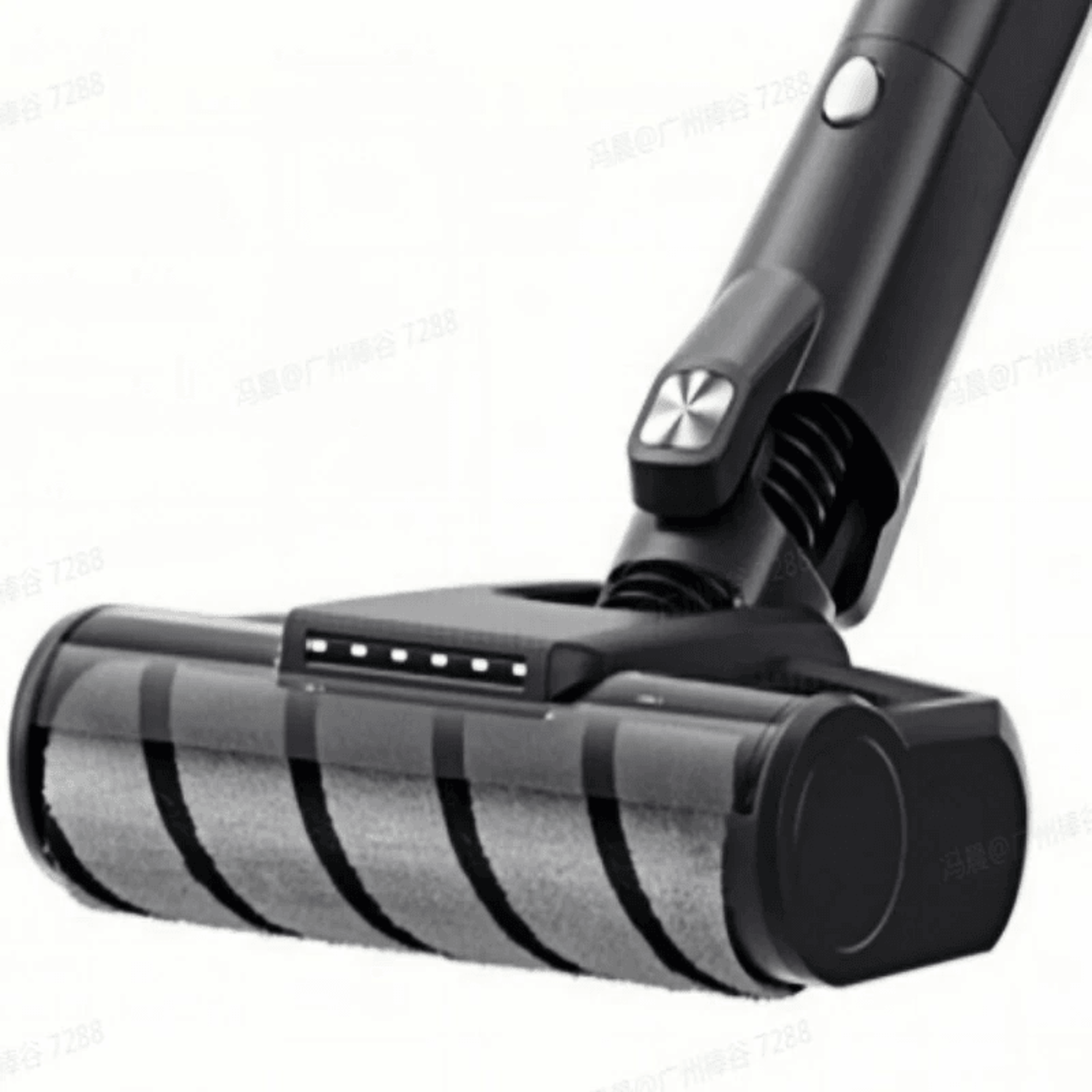 electric scrub brush with led light for cordless vacuum cleaners