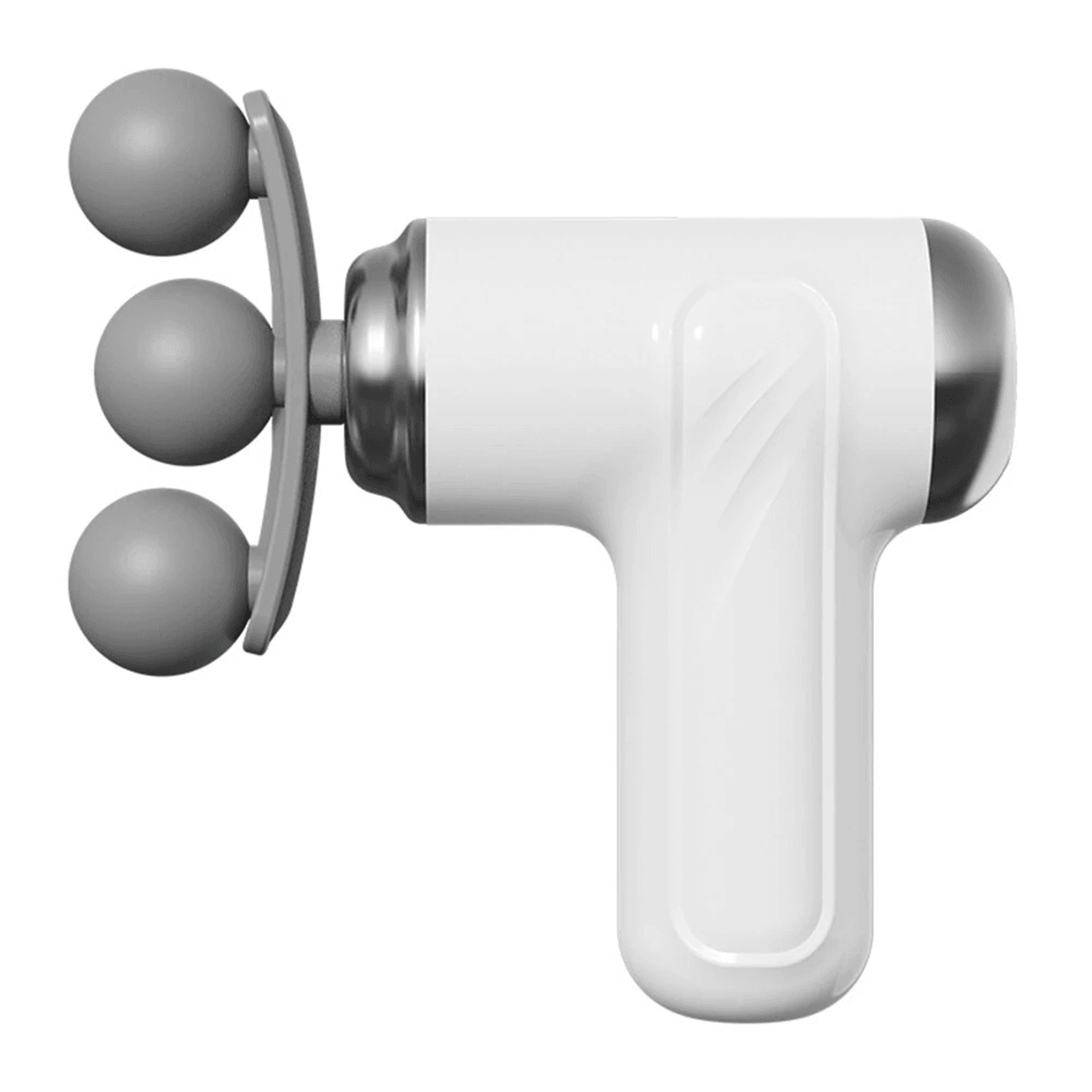 deep tissue massage gun with speed settings and heads