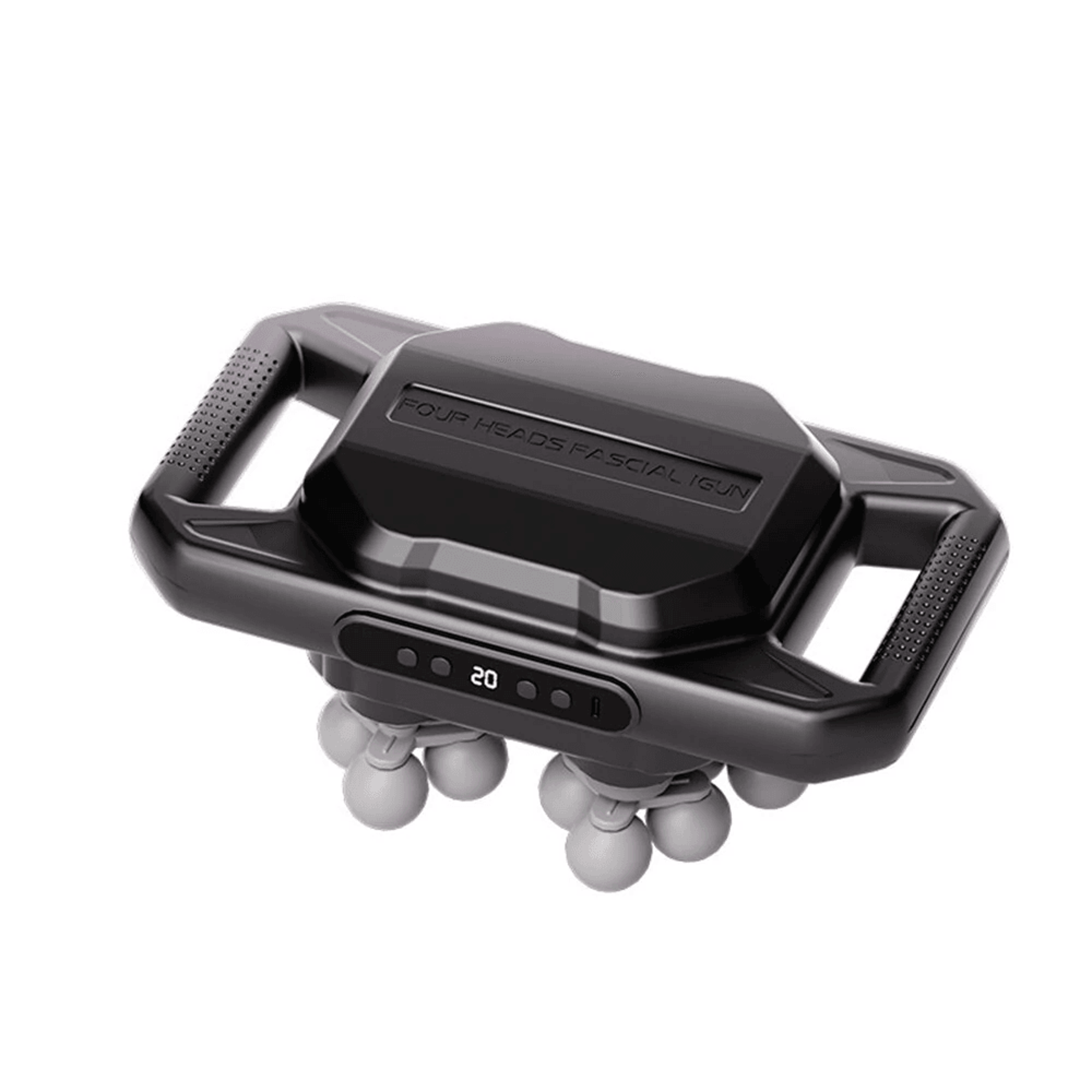 head deep tissue percussion muscle massager gun
