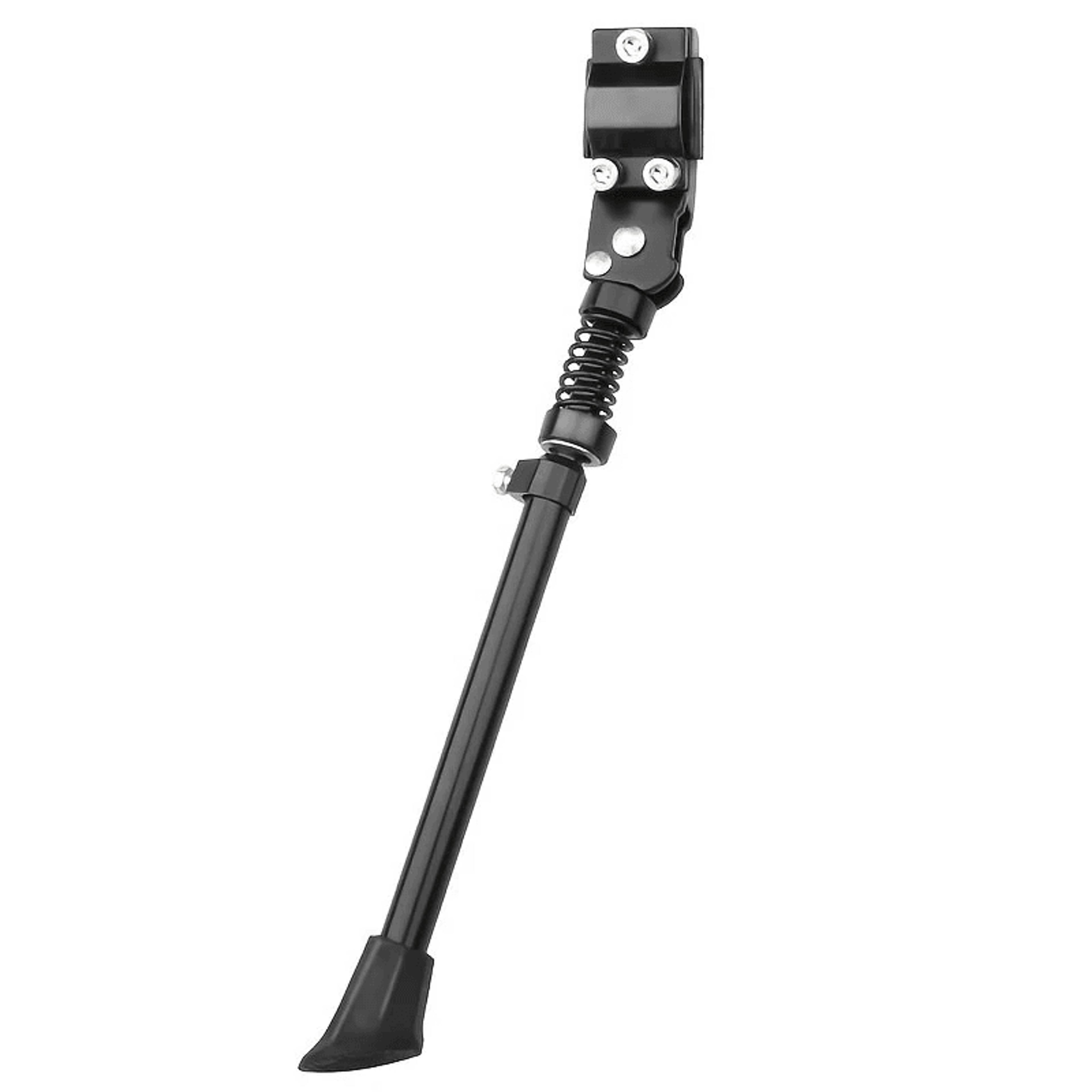 adjustable aluminum bicycle kickstand with non slip rubber foot for bikes