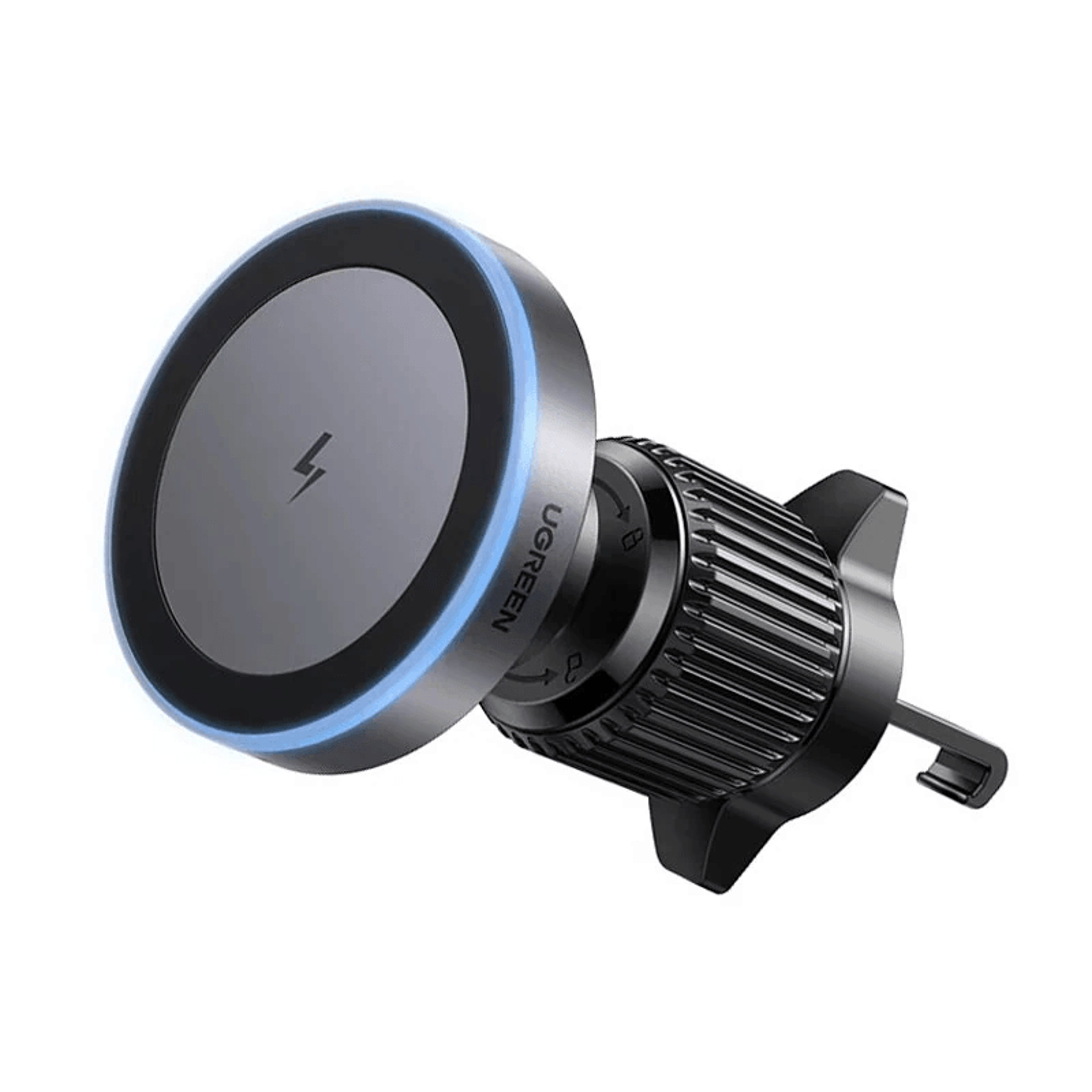 magnetic wireless car charger air vent phone holder with degree rotation