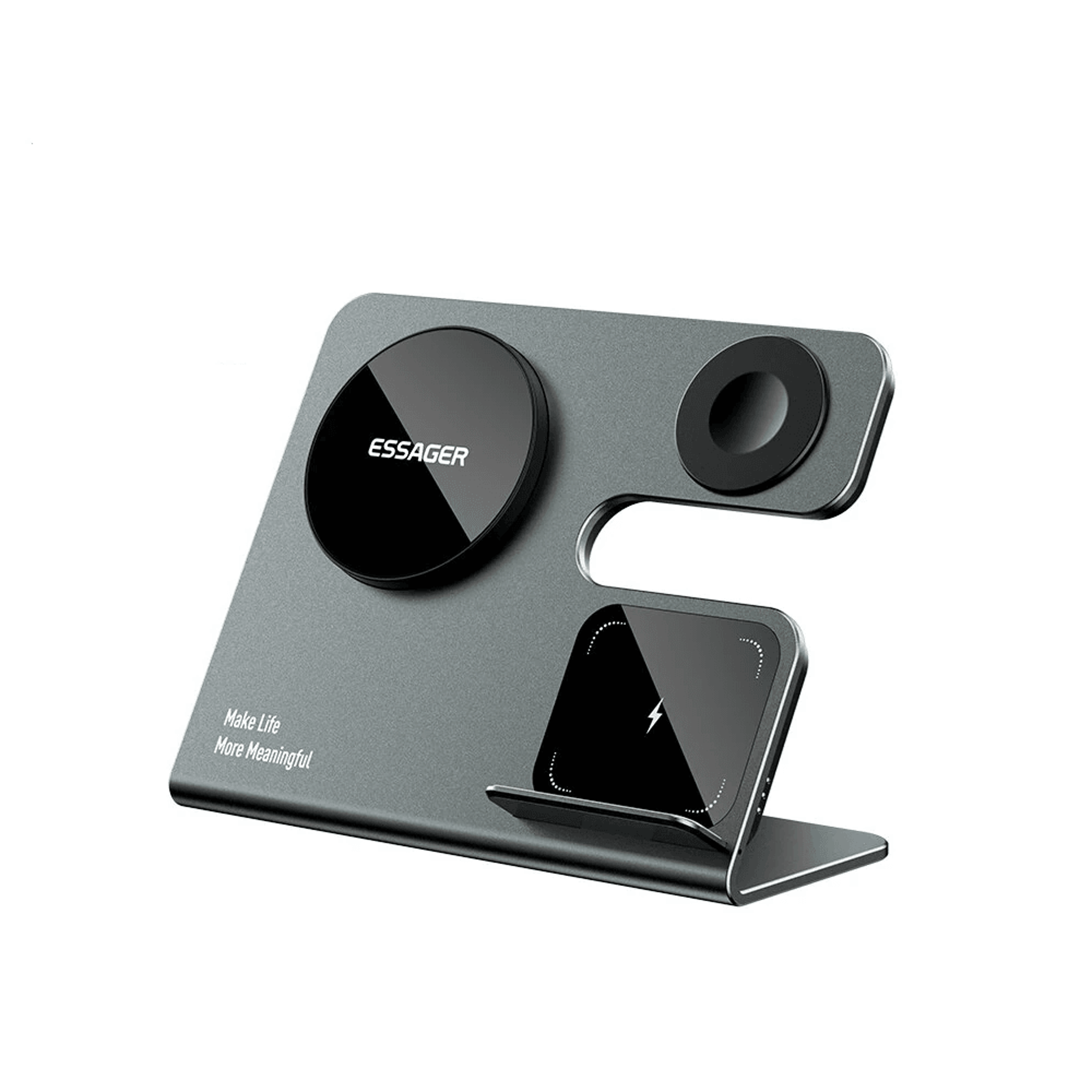 magnetic wireless charger desktop charging station