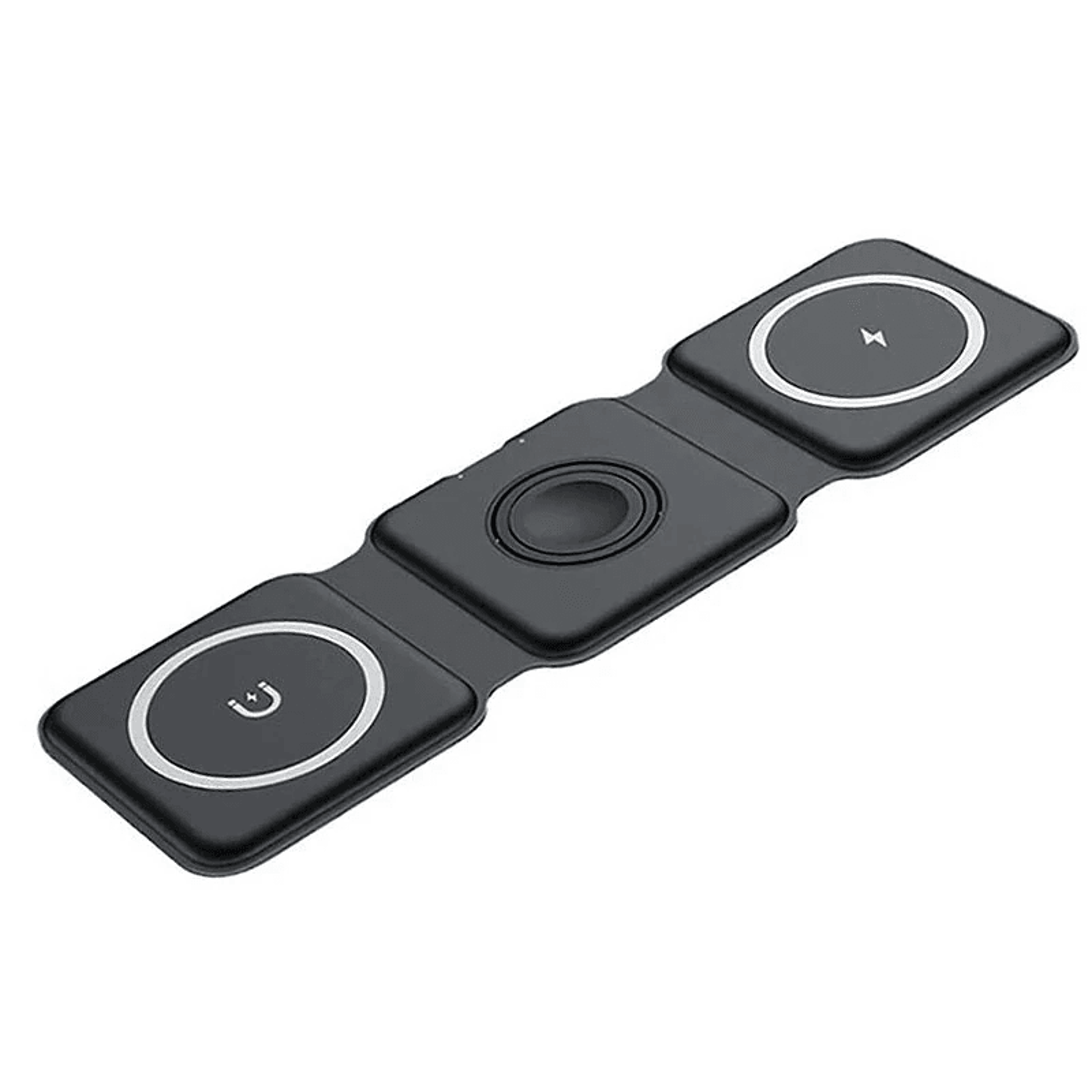 magnetic wireless charger with qi charging and output