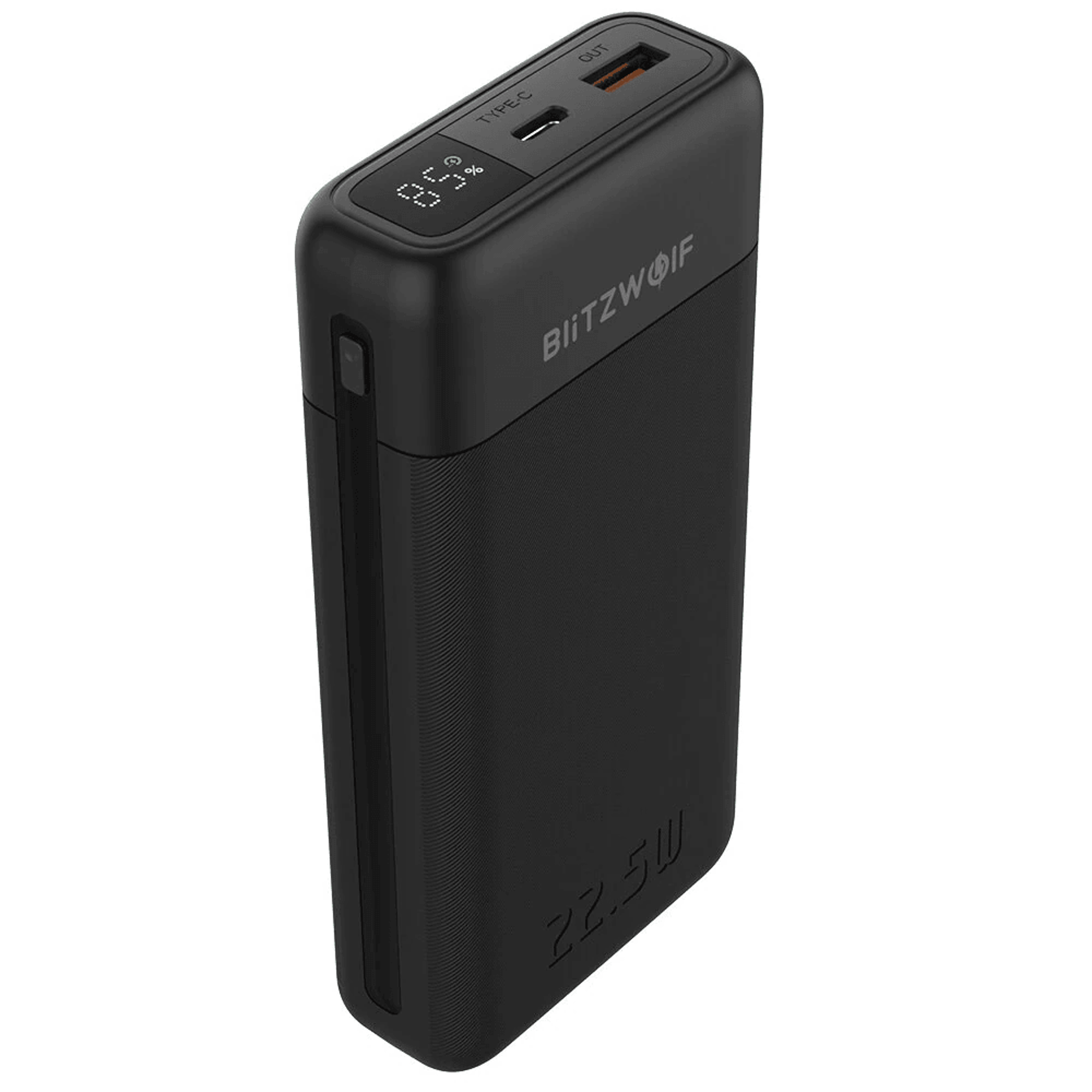 power bank with fast charging and digital display
