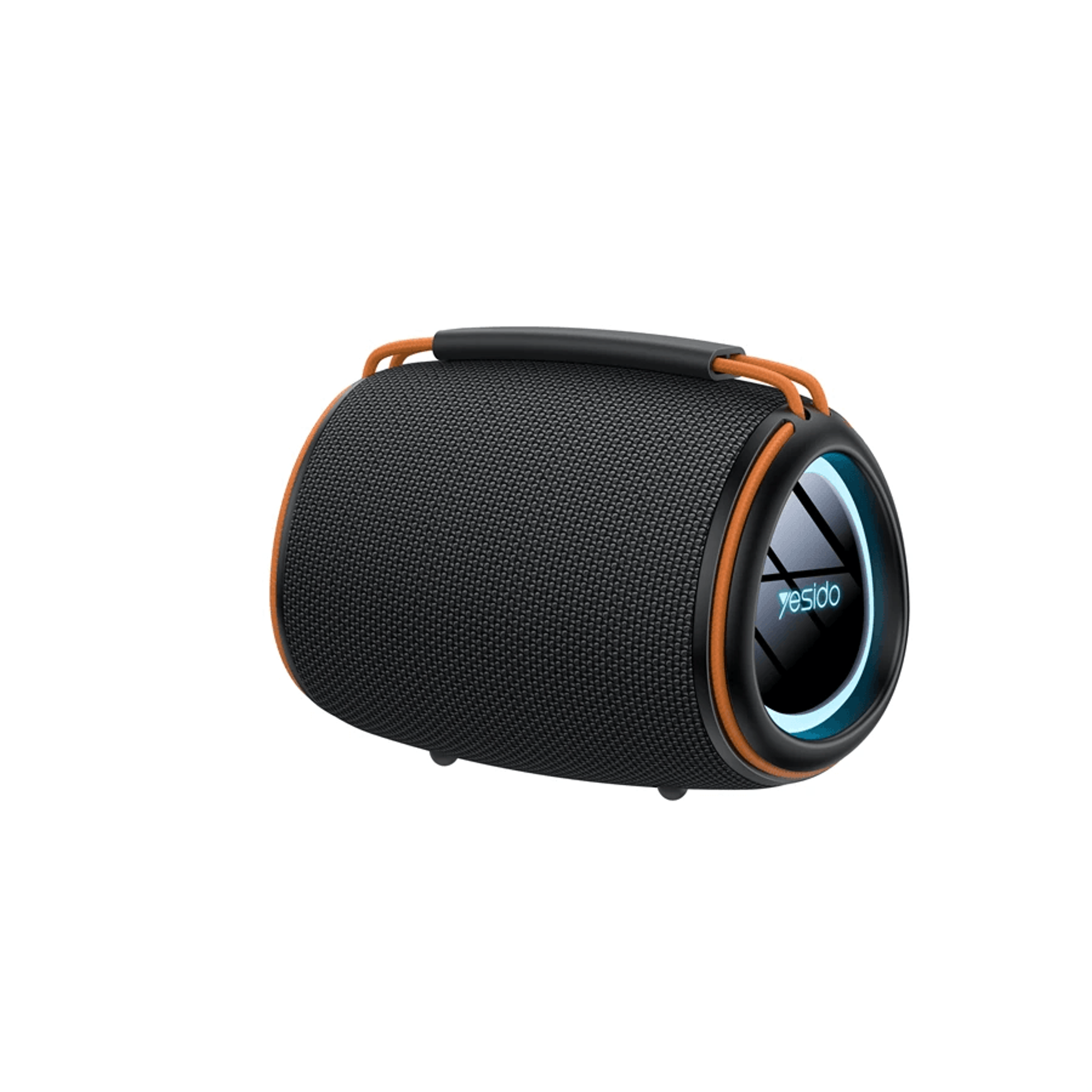 portable bluetooth speaker with rgb lights audio and tf card usb support