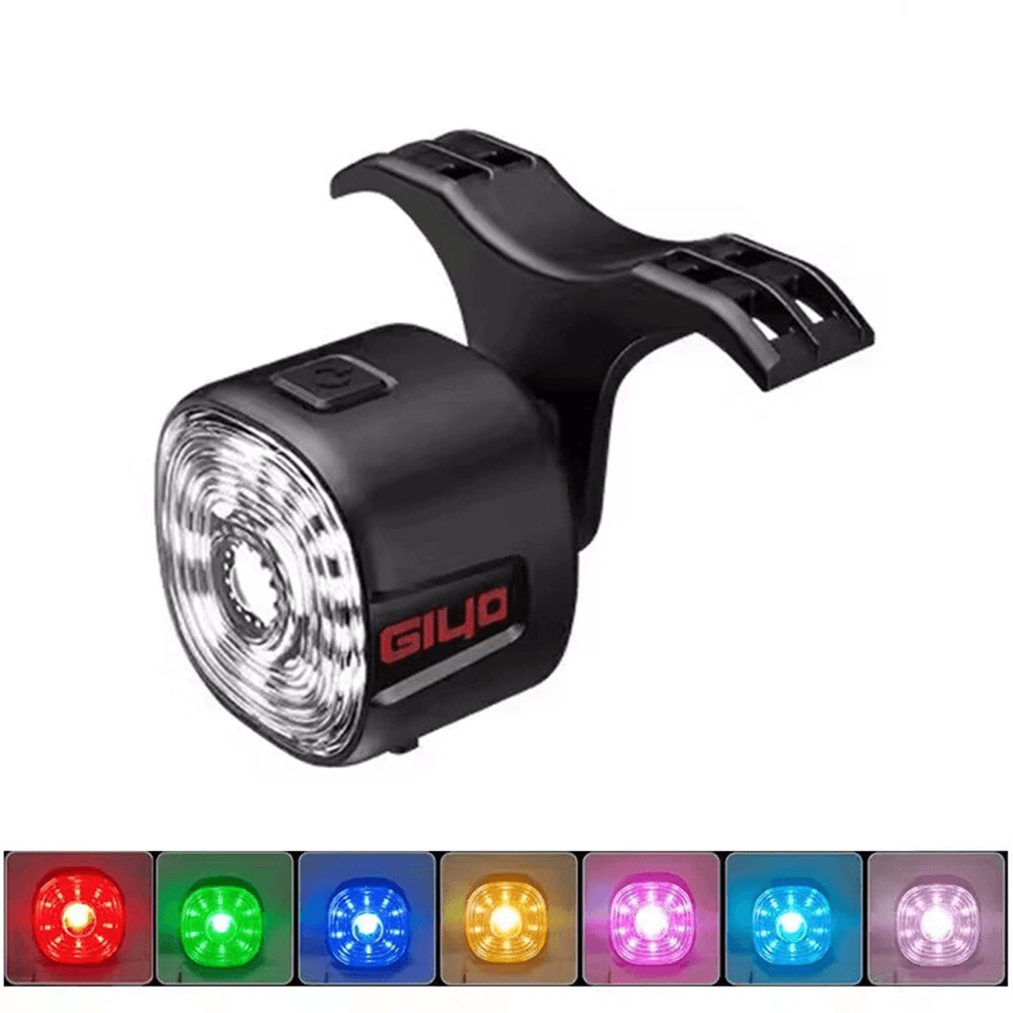 smart rgb bike taillight with brake sensing waterproof usb c charging
