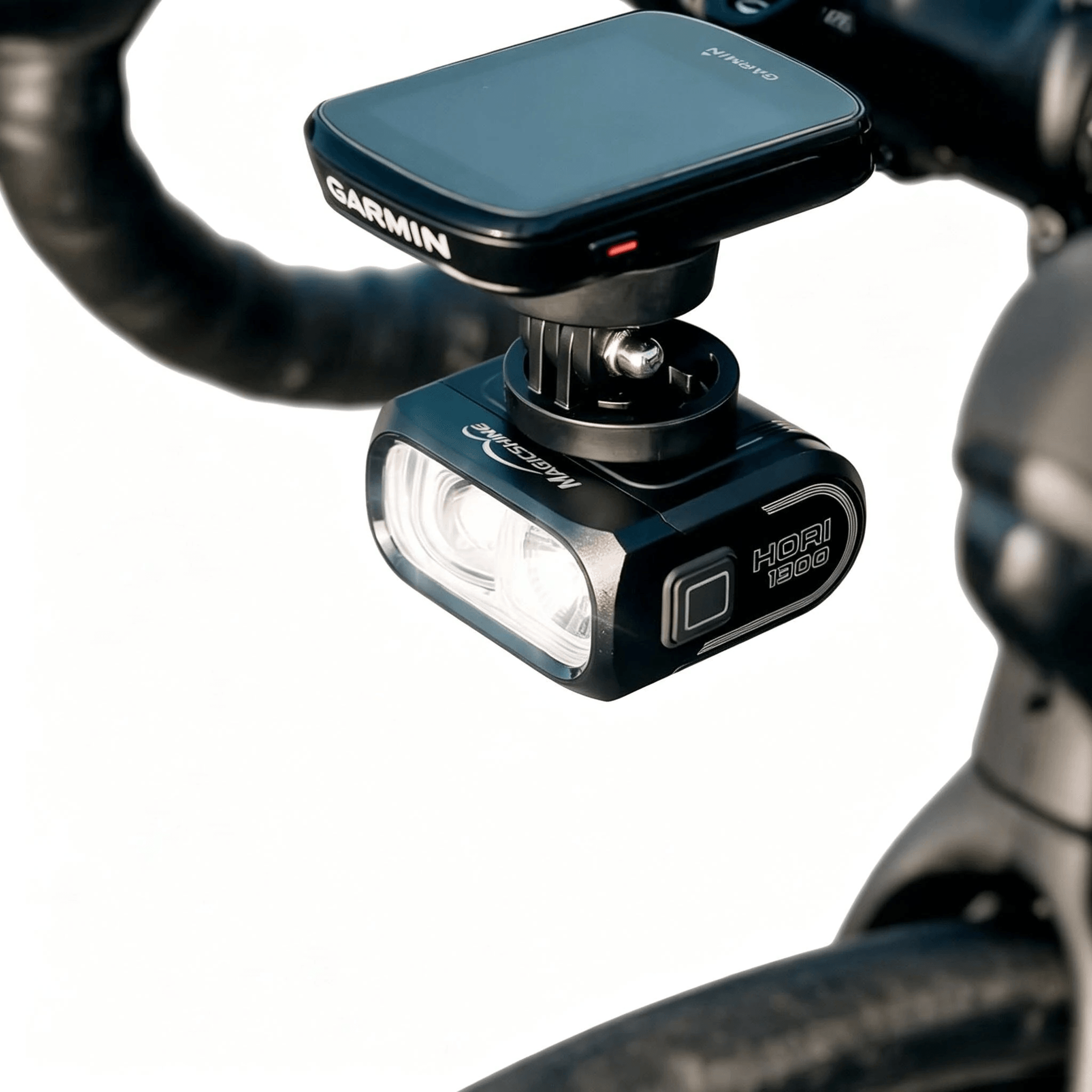 lumen usb c rechargeable bike headlight with cut off beam and dual mount