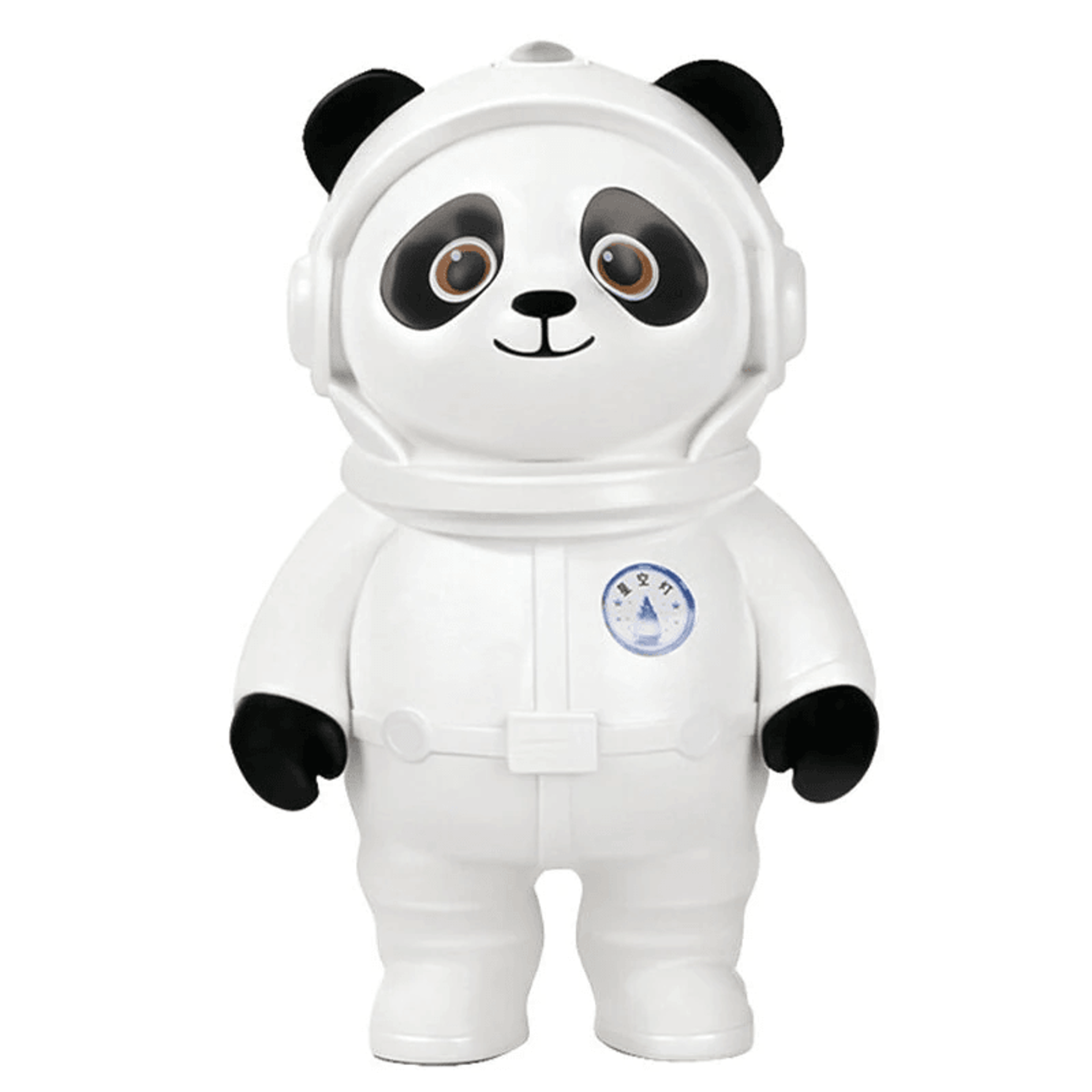 panda spaceman led galaxy projector night light with bluetooth speaker