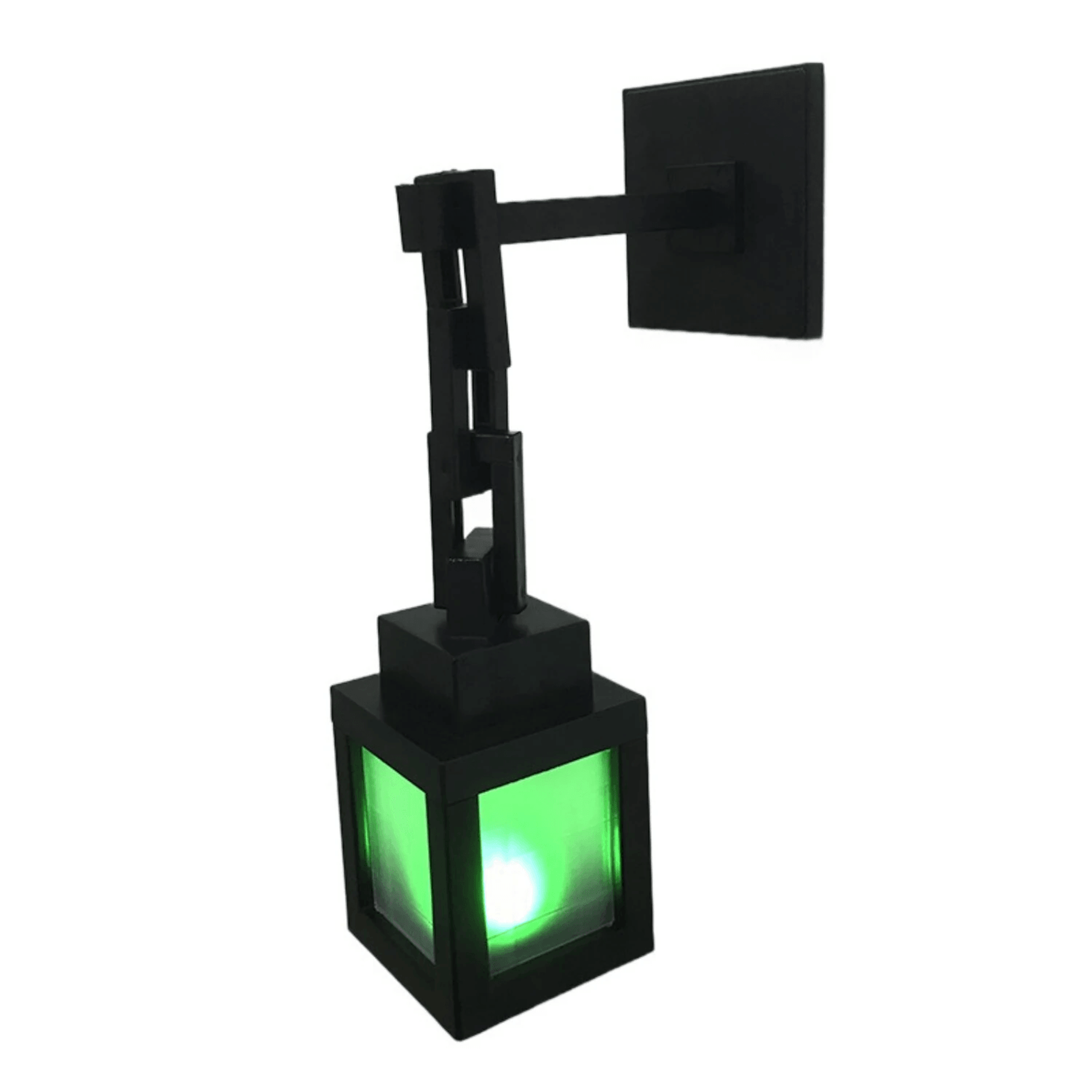 pixel game inspired rechargeable lantern night light with remote