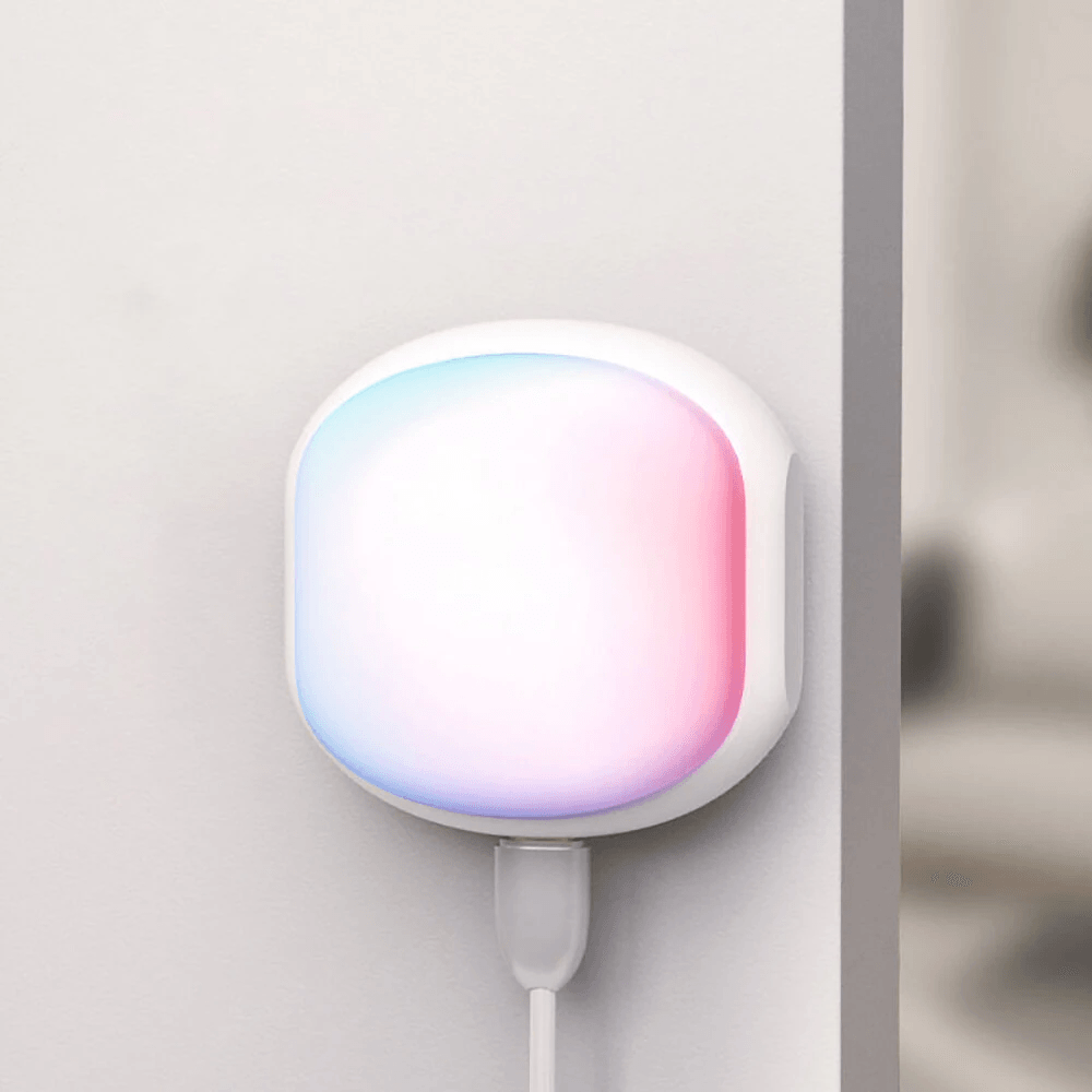 smart wifi ir remote control with rgb ambient light and app voice control