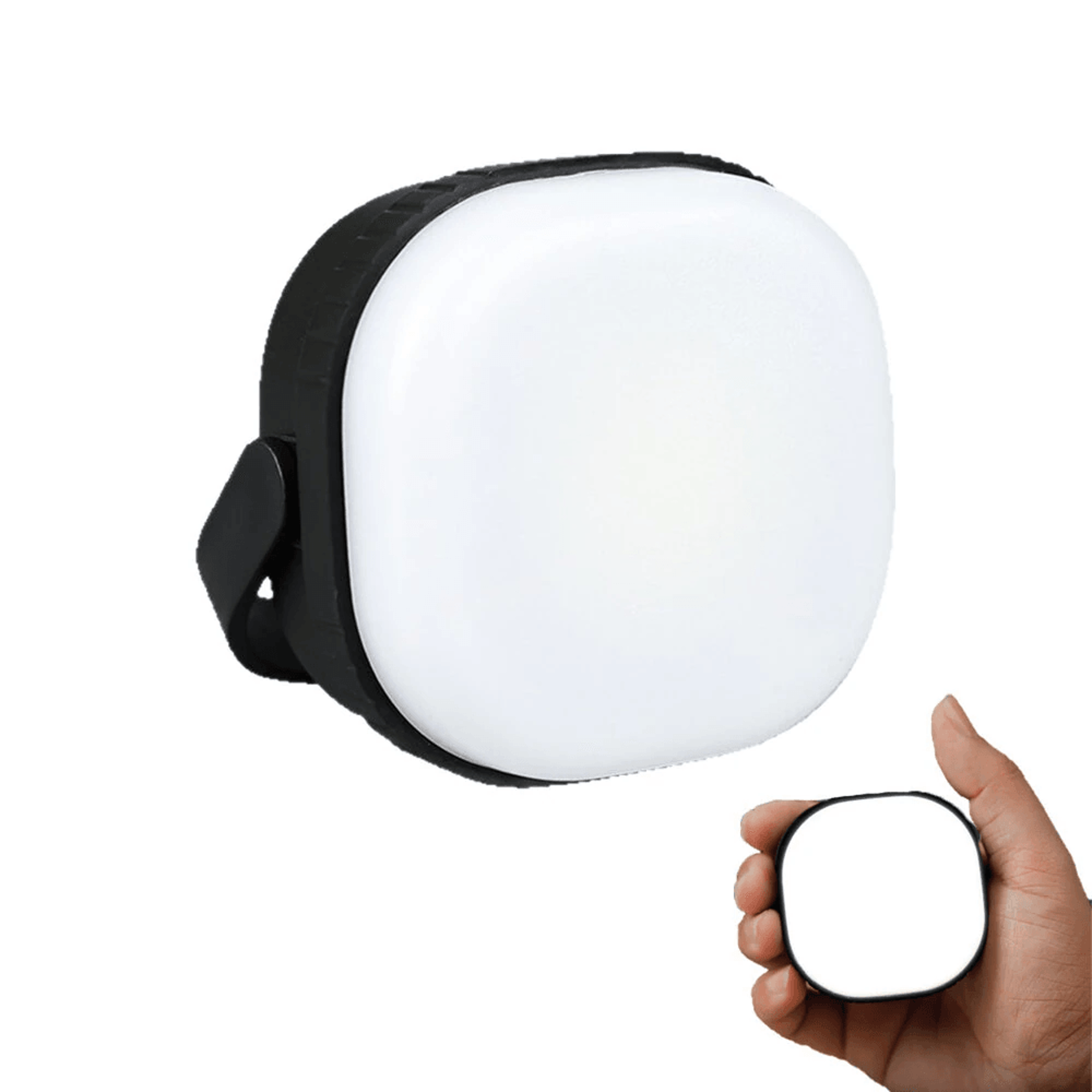 rechargeable mini camping light with magnetic base and adjustable brightness