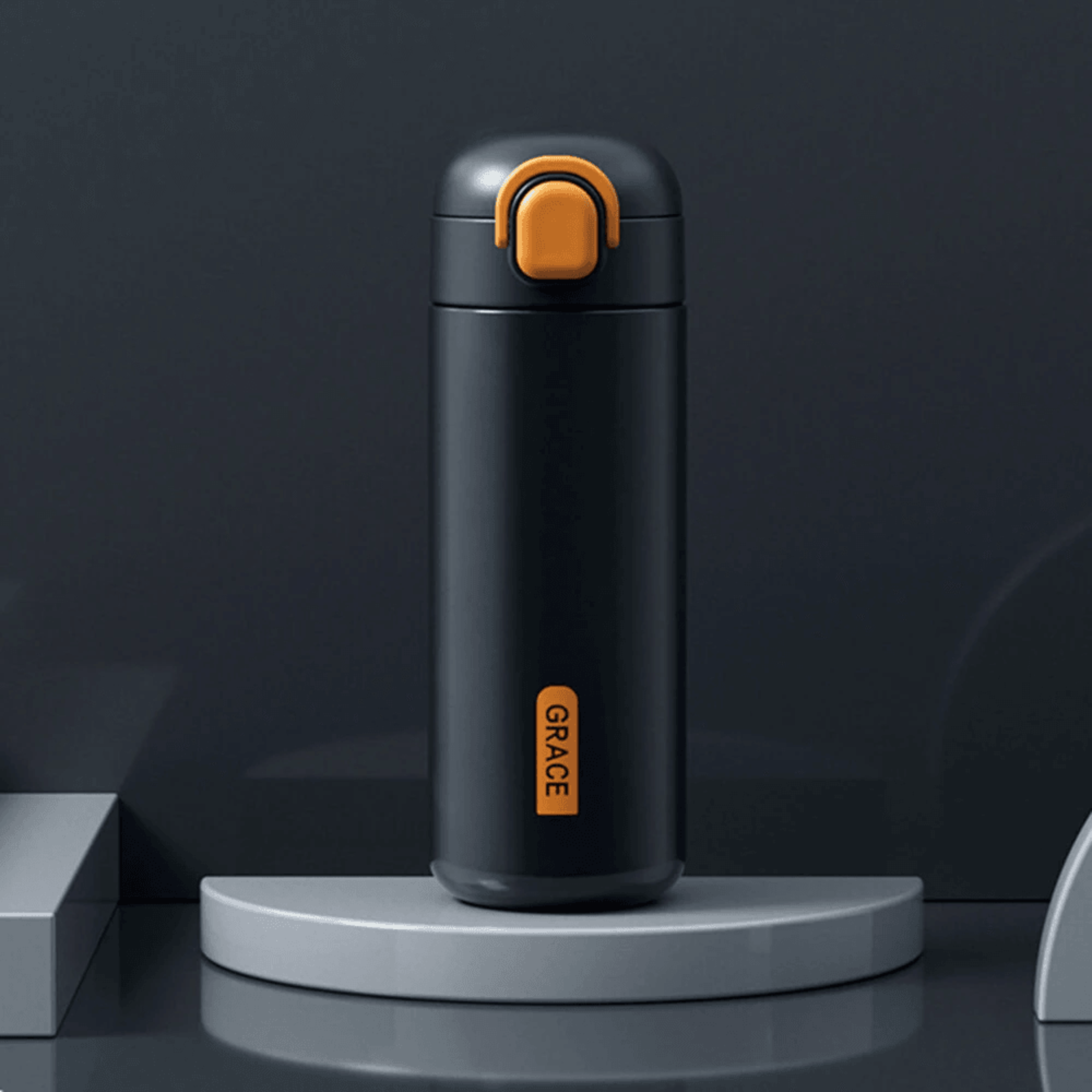stainless steel vacuum insulated straw bottle