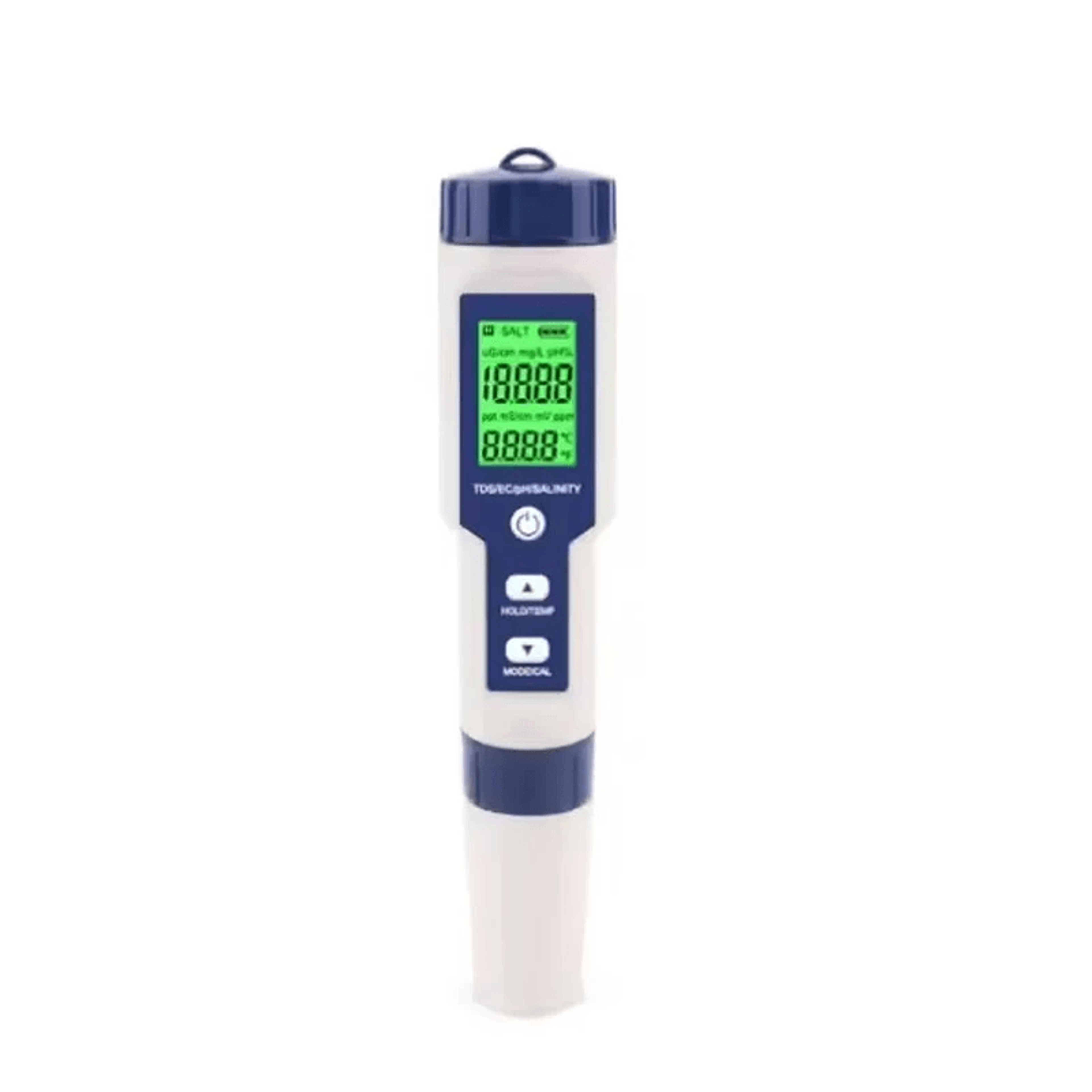 water quality test pen with ph tds ec salinity and temperature meter