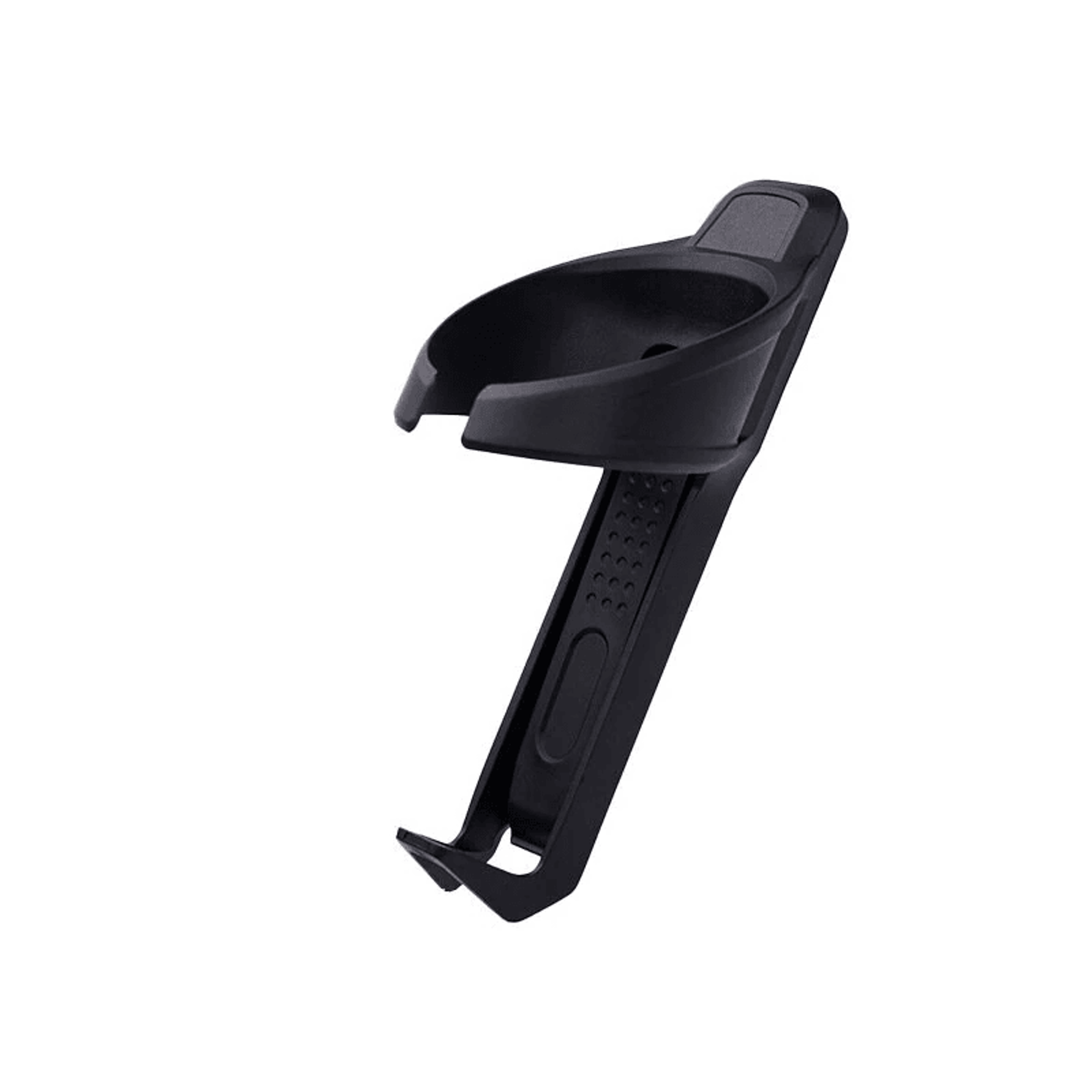aero bicycle water bottle cage with hidden airtag compartment and magnetic tire lever