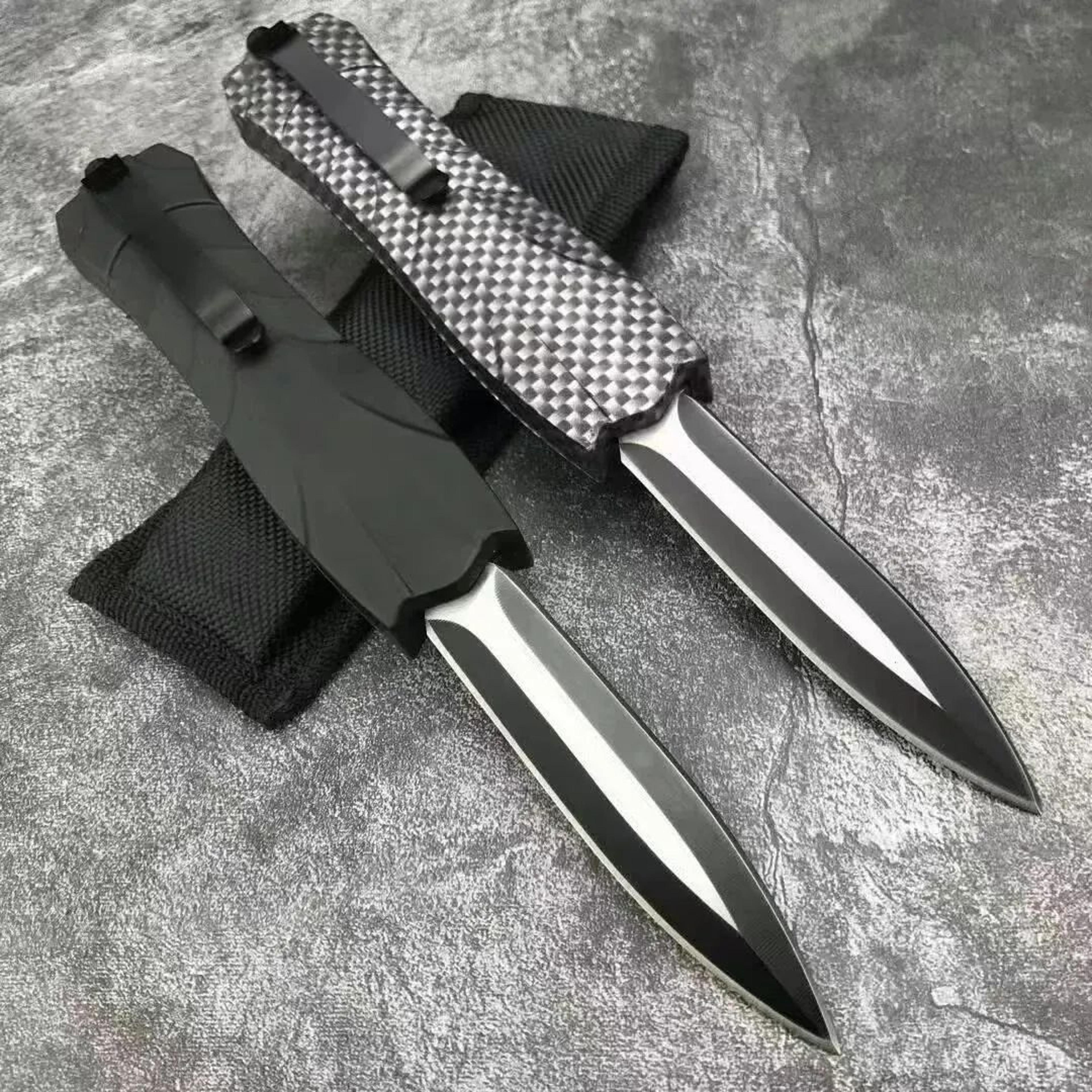 fantasy knife with stainless steel blade and abs handle