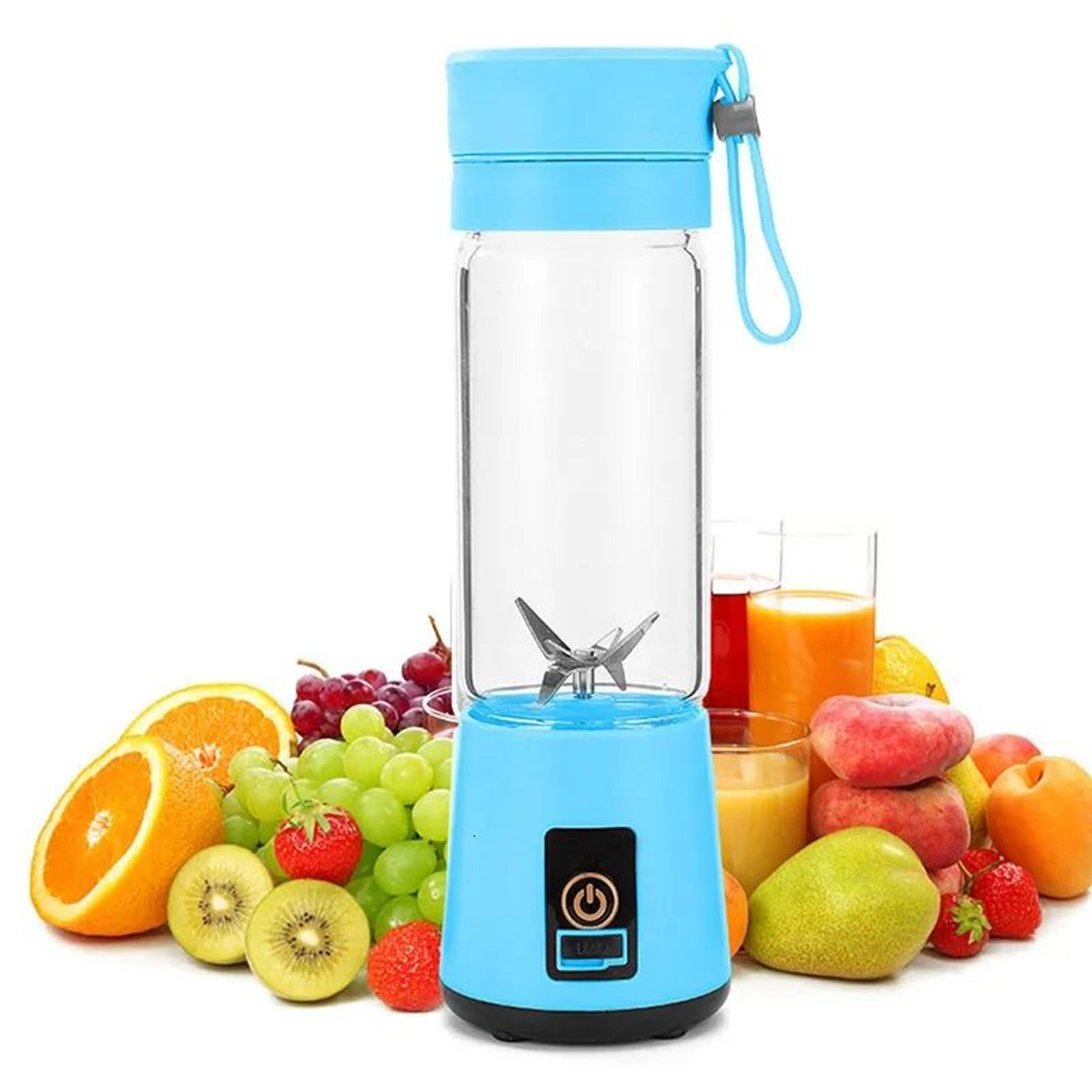 portable usb blender with stainless steel blades for smoothies and fresh juice