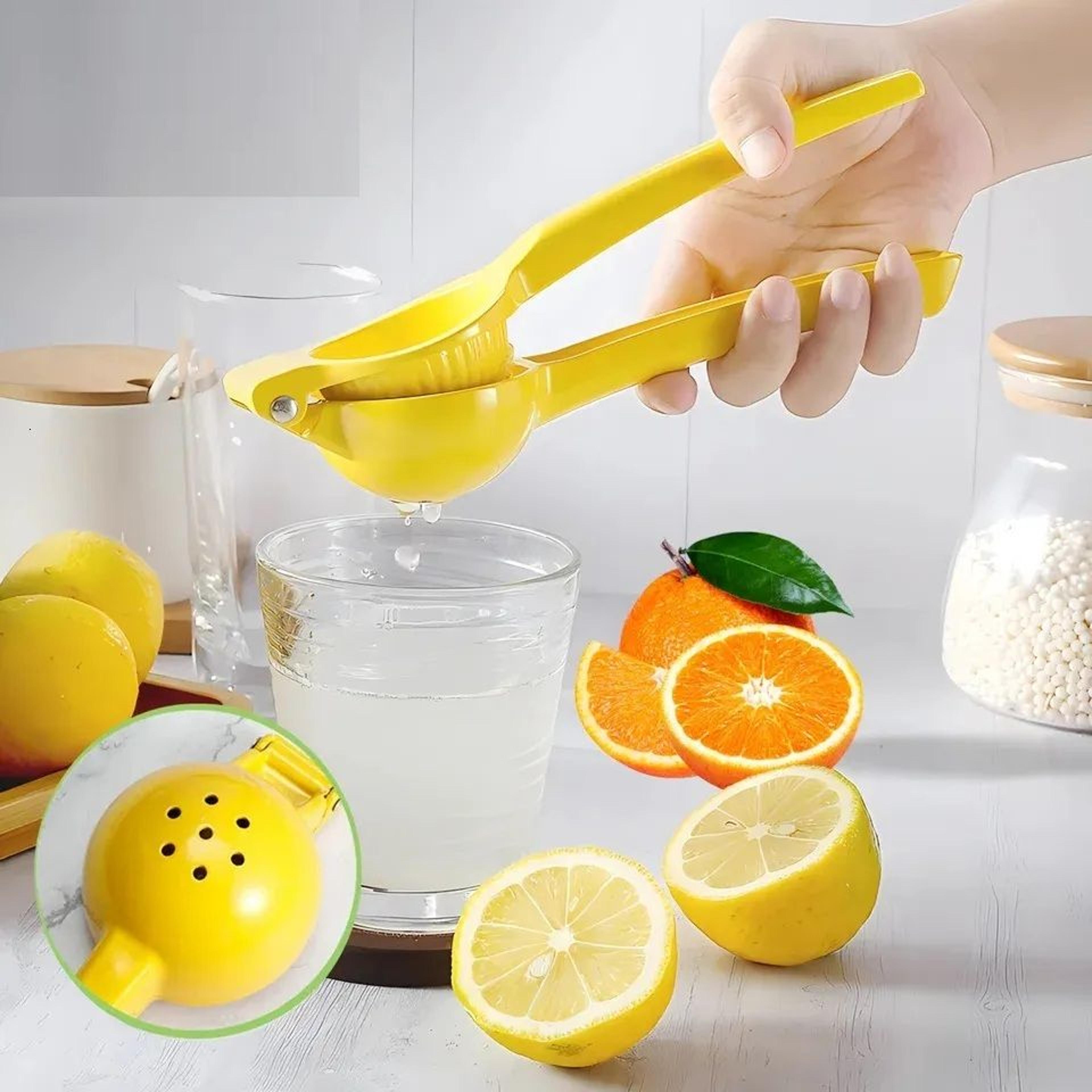 manual lemon squeezer aluminum alloy citrus juicer and fruit press