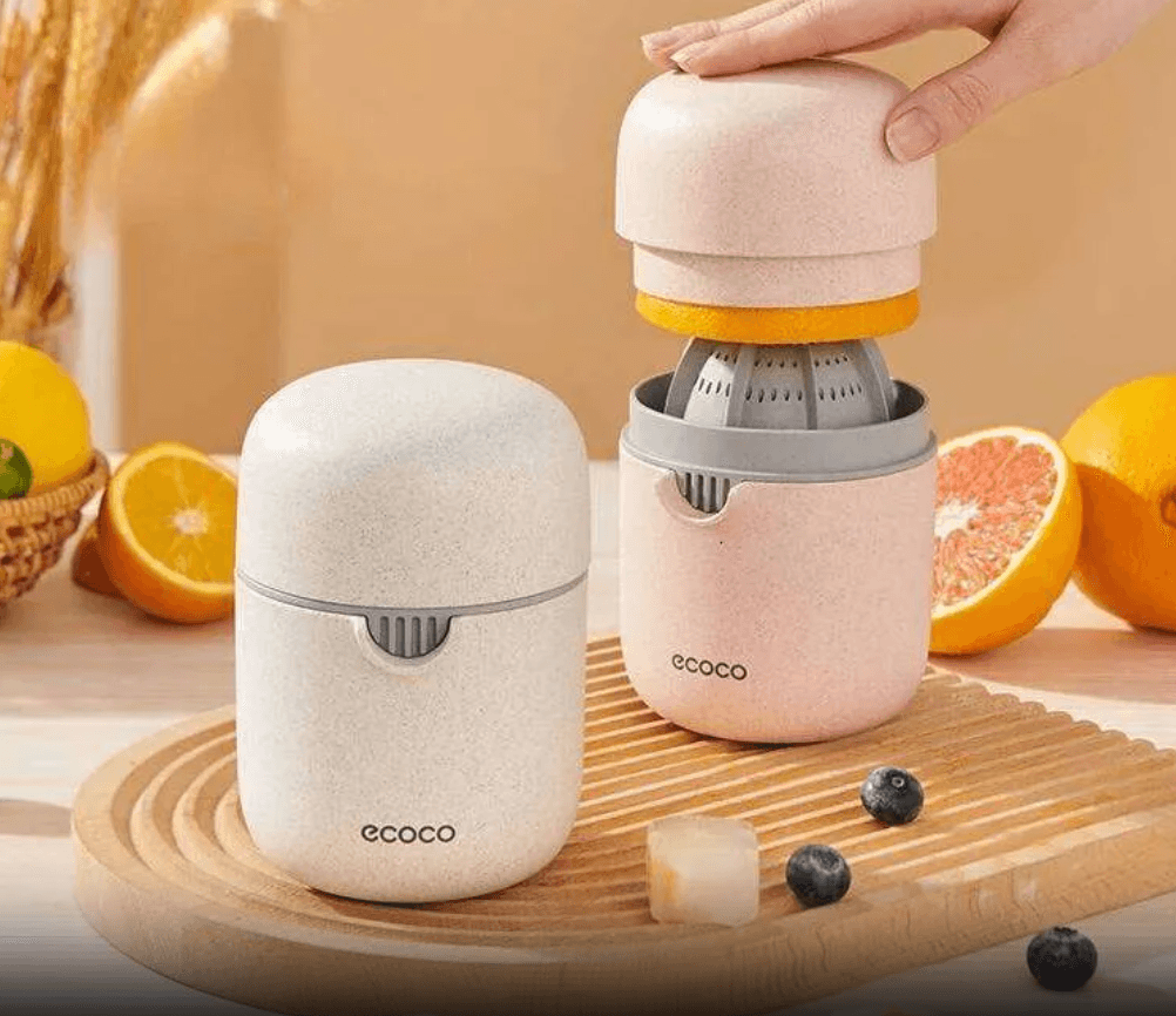 manual citrus juicer handheld orange and lemon squeezer for fresh juice