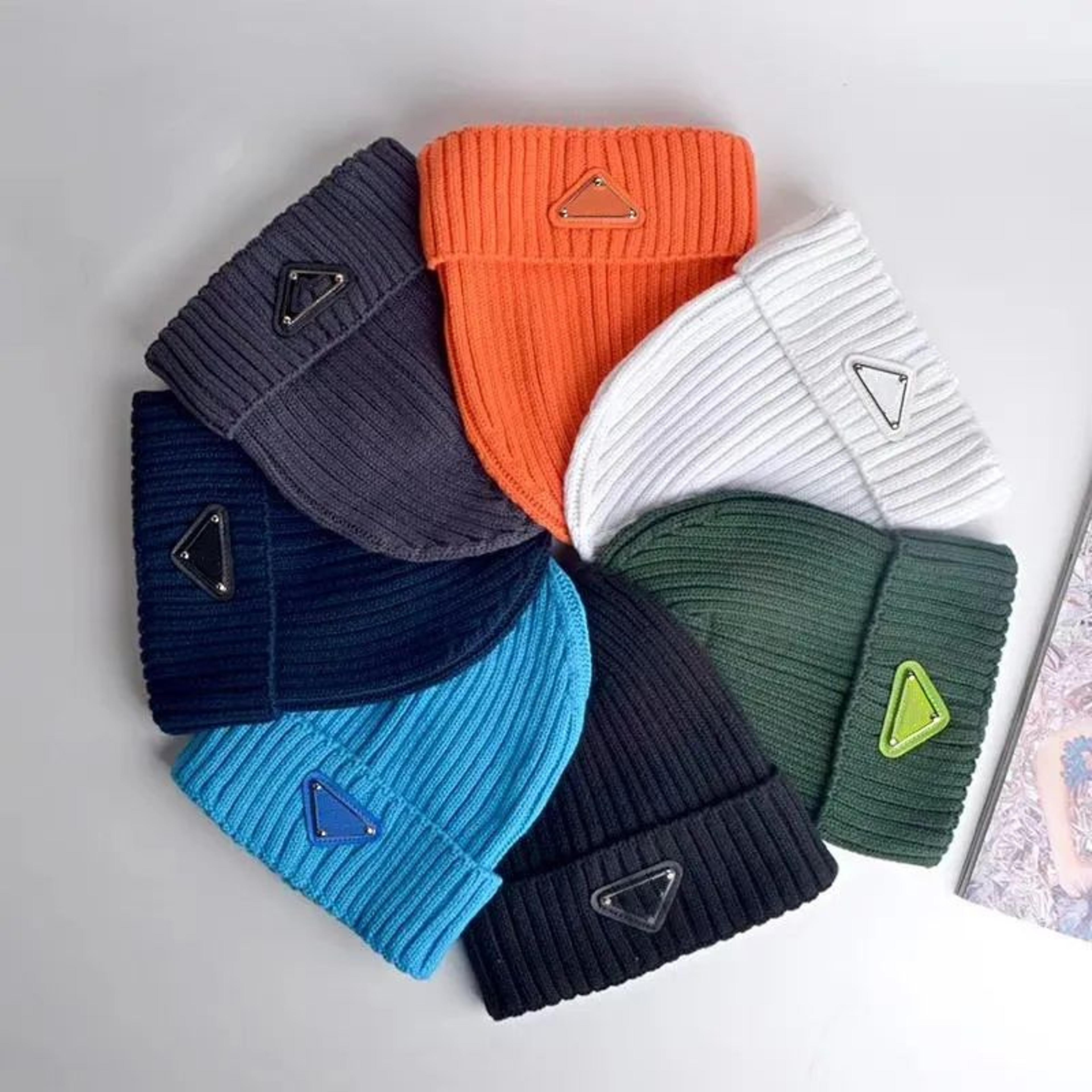 unisex cotton knit beanie hat adjustable casual skull cap for outdoor wear