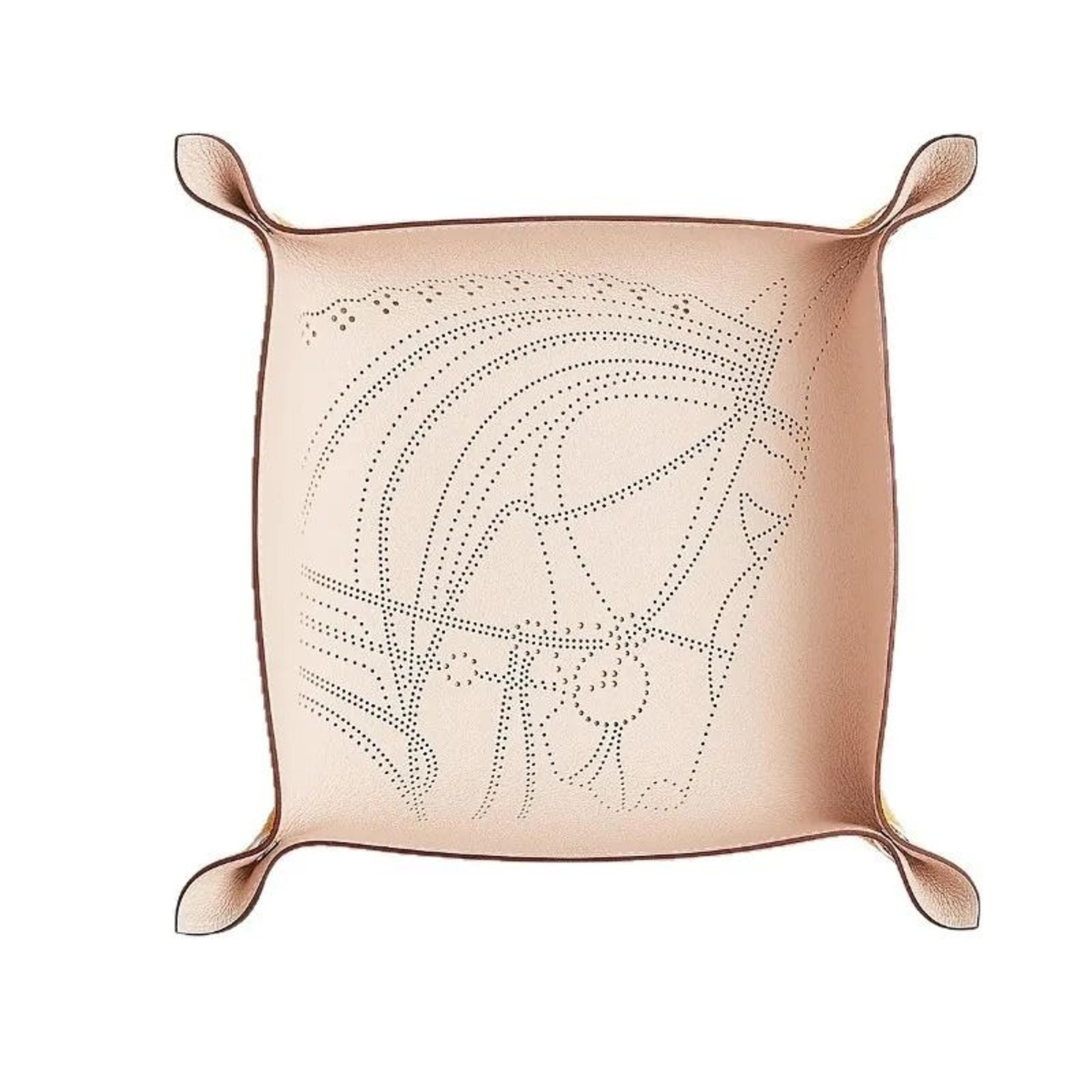 jewelry storage tray with hollow design for necklaces bracelets and keys