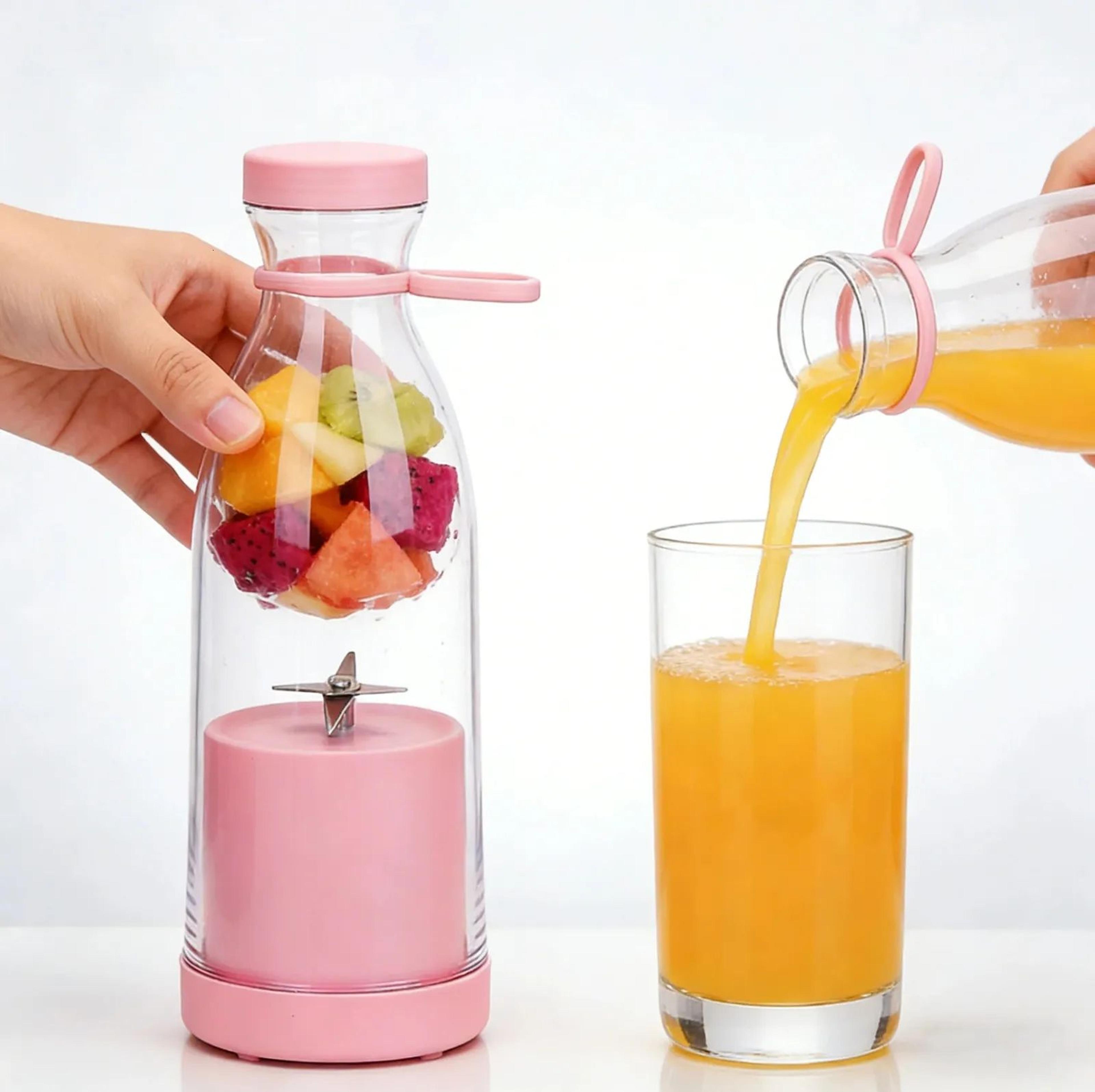portable usb electric blender with stainless steel blades for smoothies