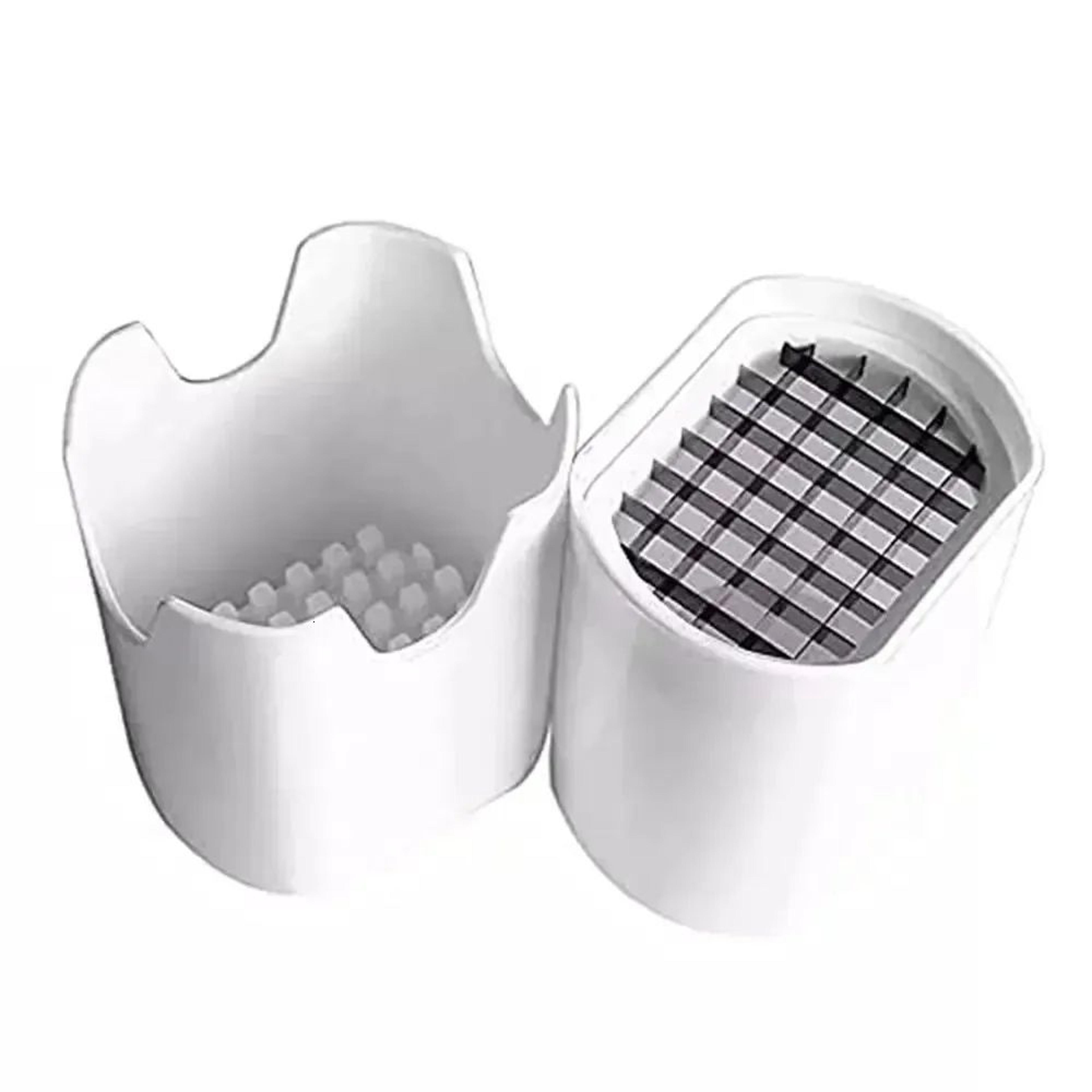 french fry cutter with stainless steel blades for potatoes and vegetables