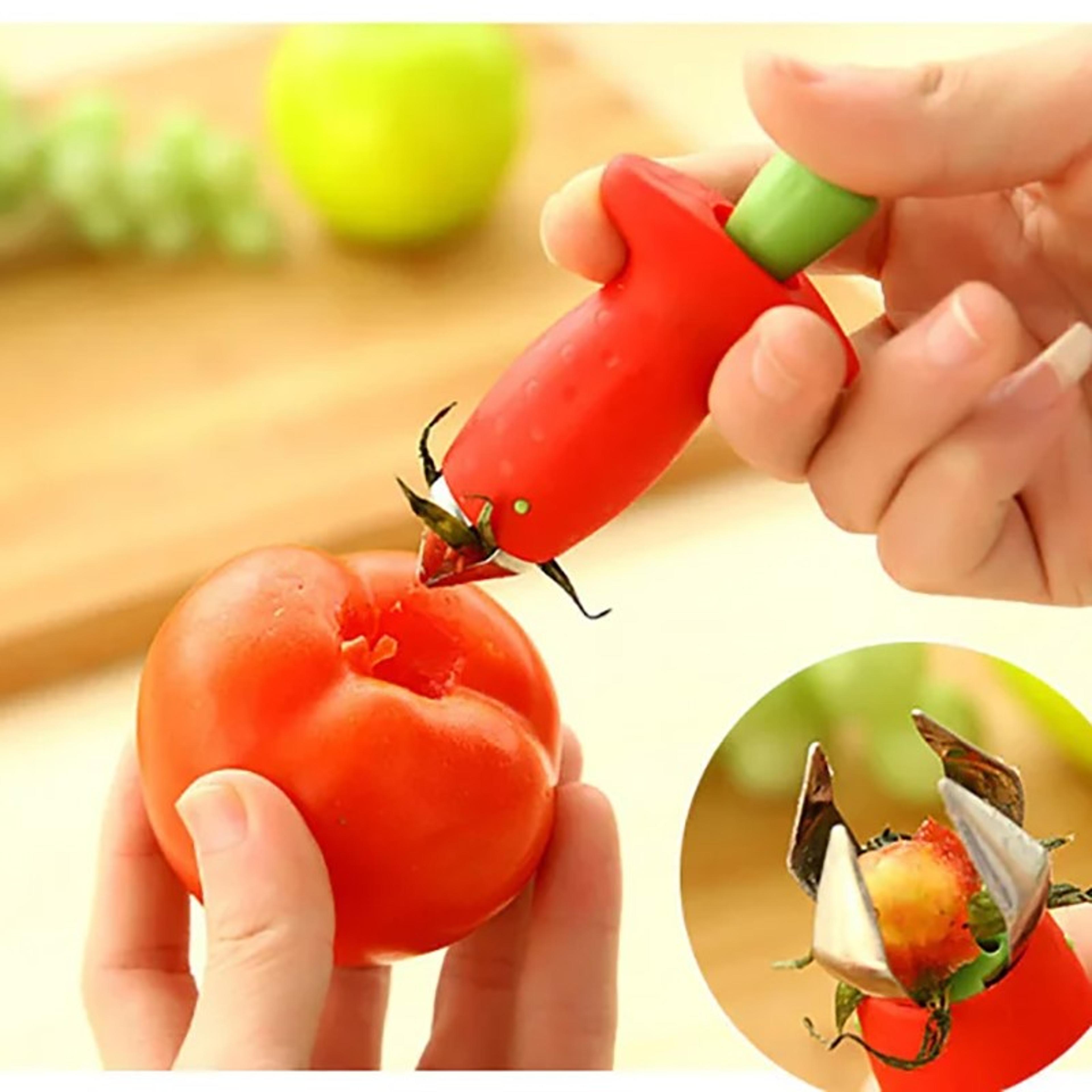 strawberry huller fruit corer tomato stem remover kitchen gadget
