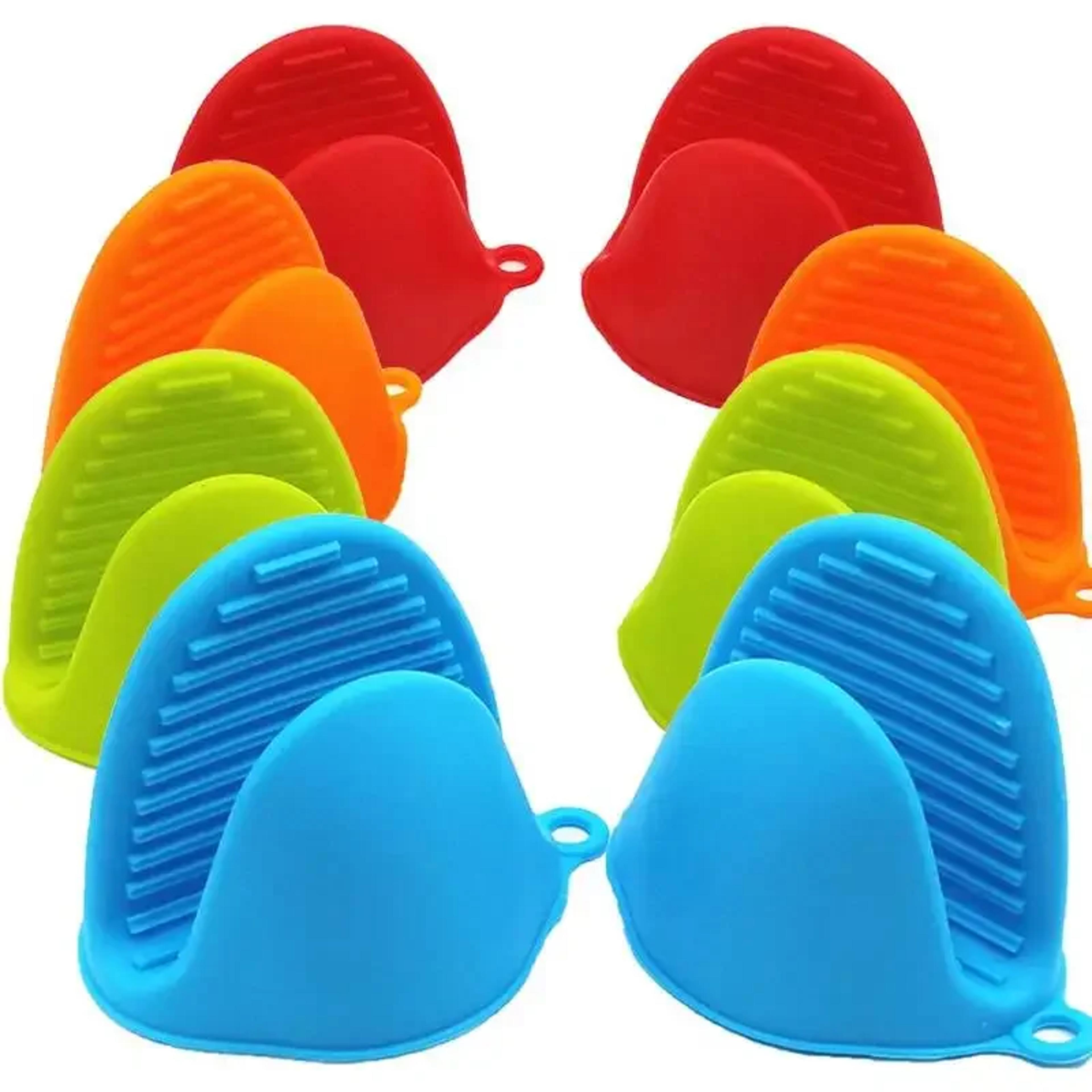 silicone oven mitts mini pinch grips for cooking baking and air fryers