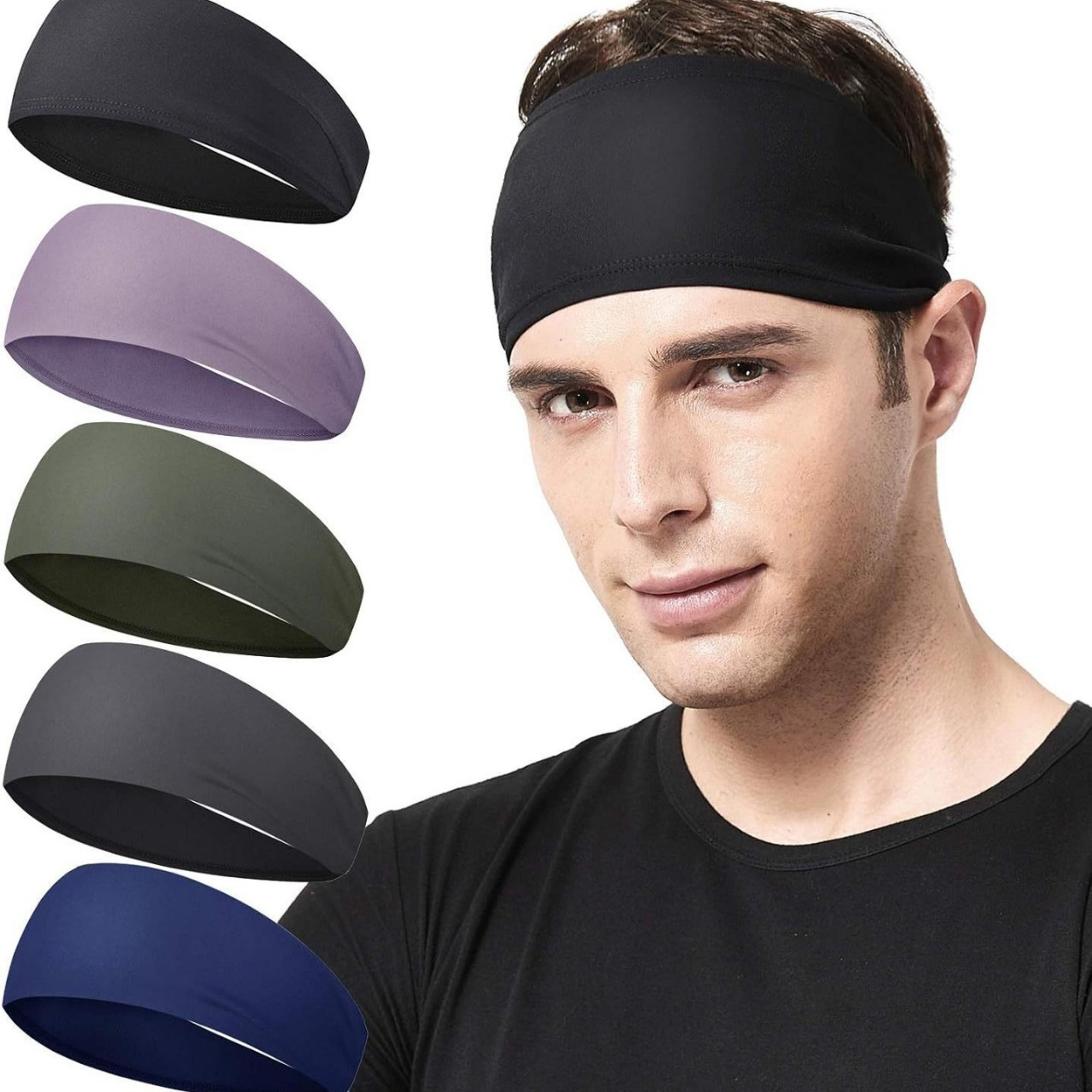 sports headband quick dry sweatband for running gym yoga