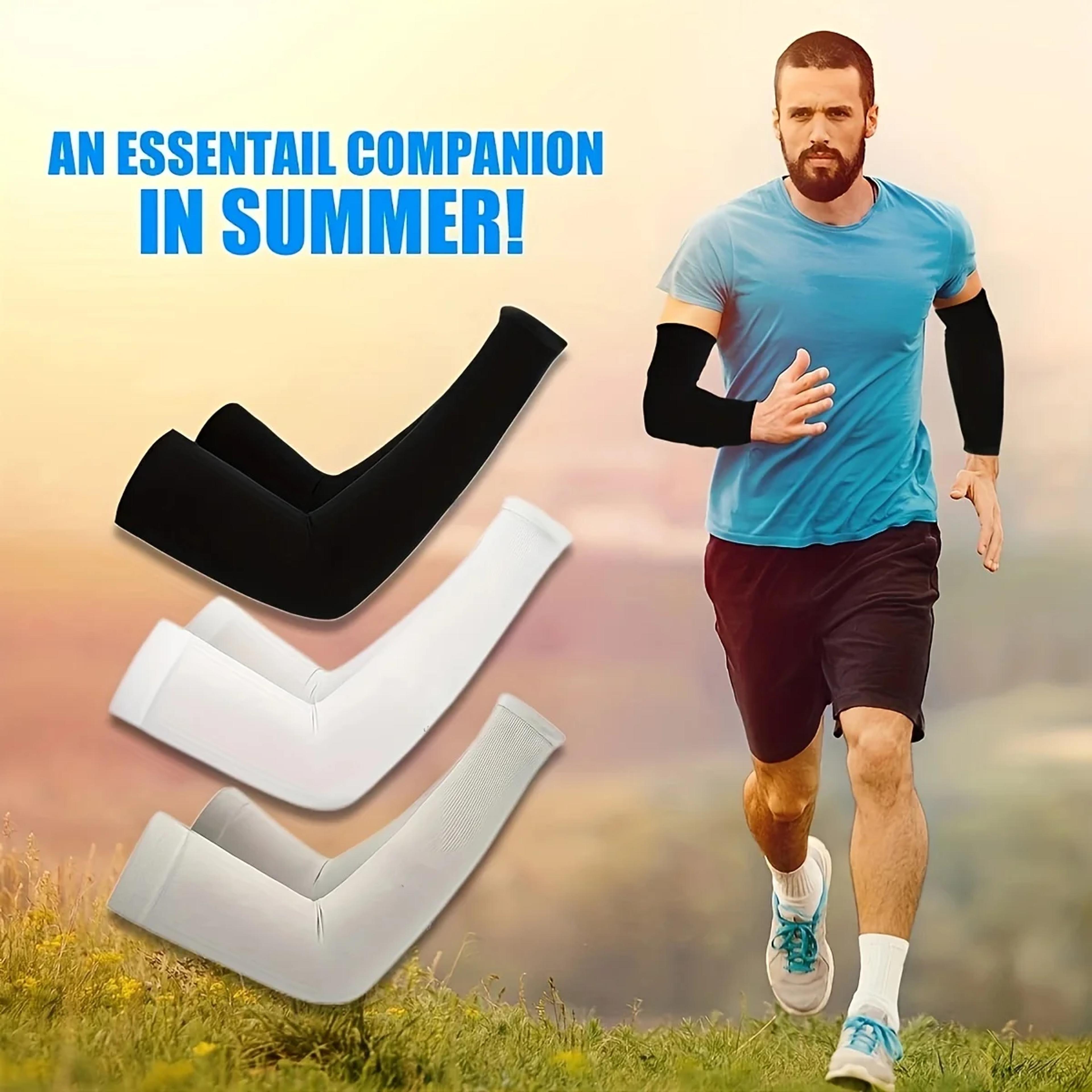 cooling uv protection arm sleeves for sports, driving and outdoor sun cover