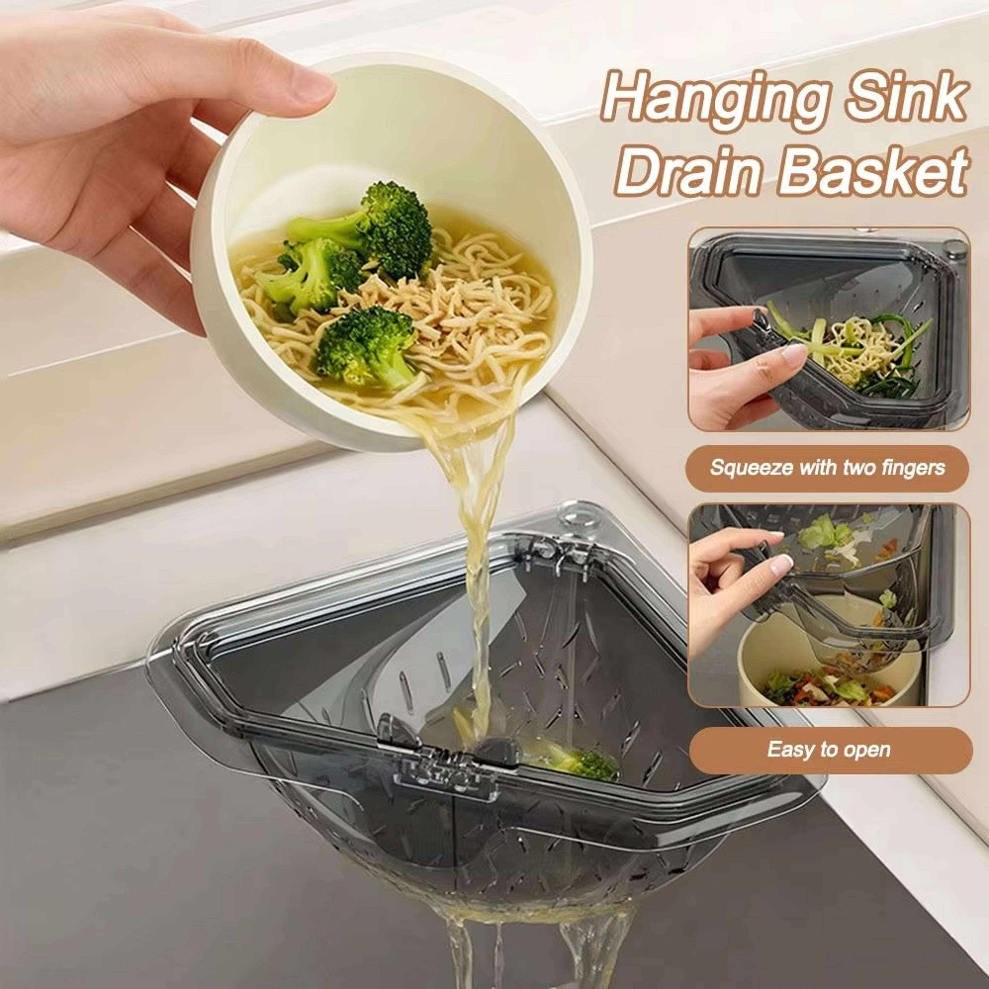 magnetic kitchen sink strainer basket with detachable leak proof drain filter