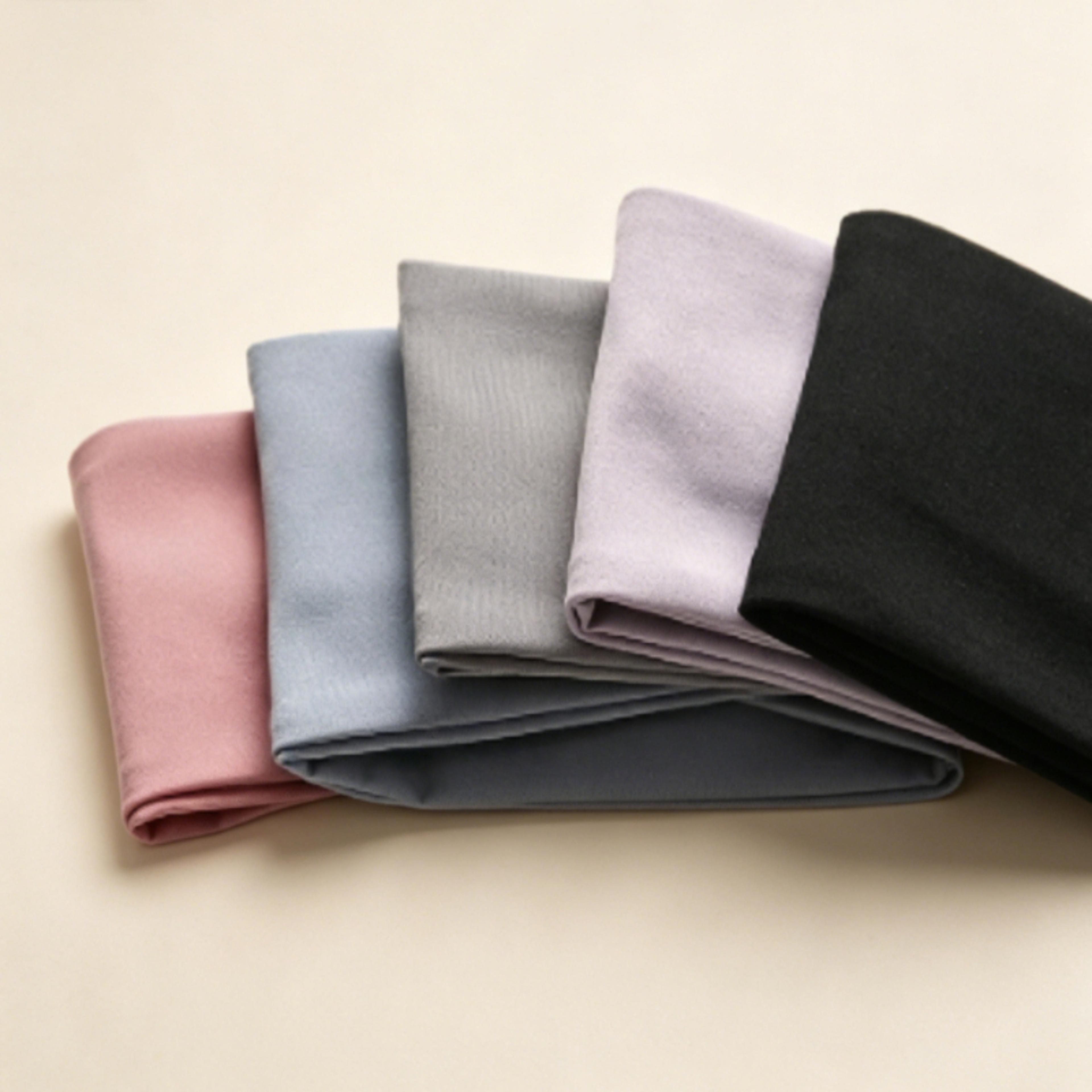 sweat wicking non slip sports headband for running, yoga & fitness performance