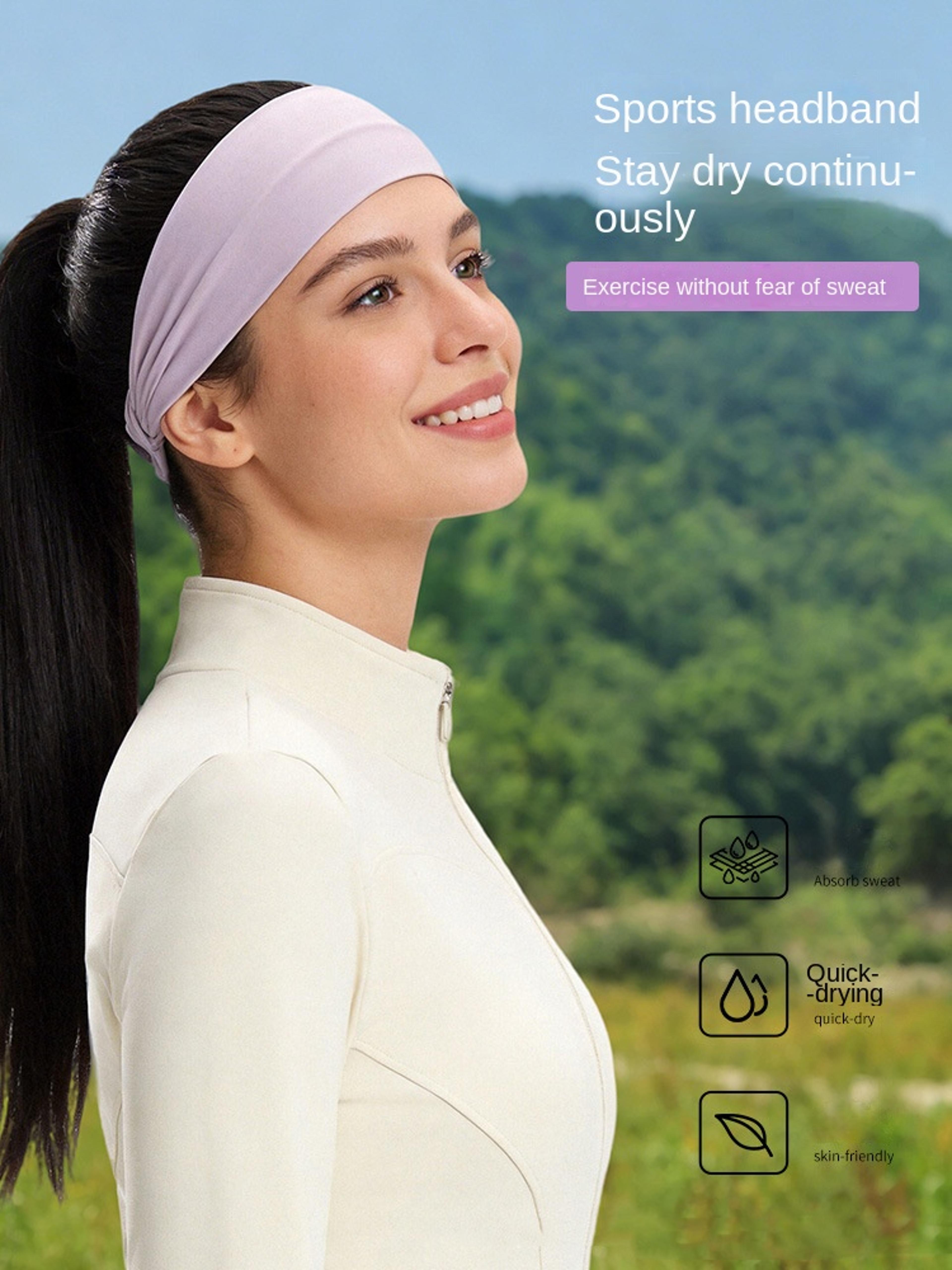 sports sweat absorbing breathable headband