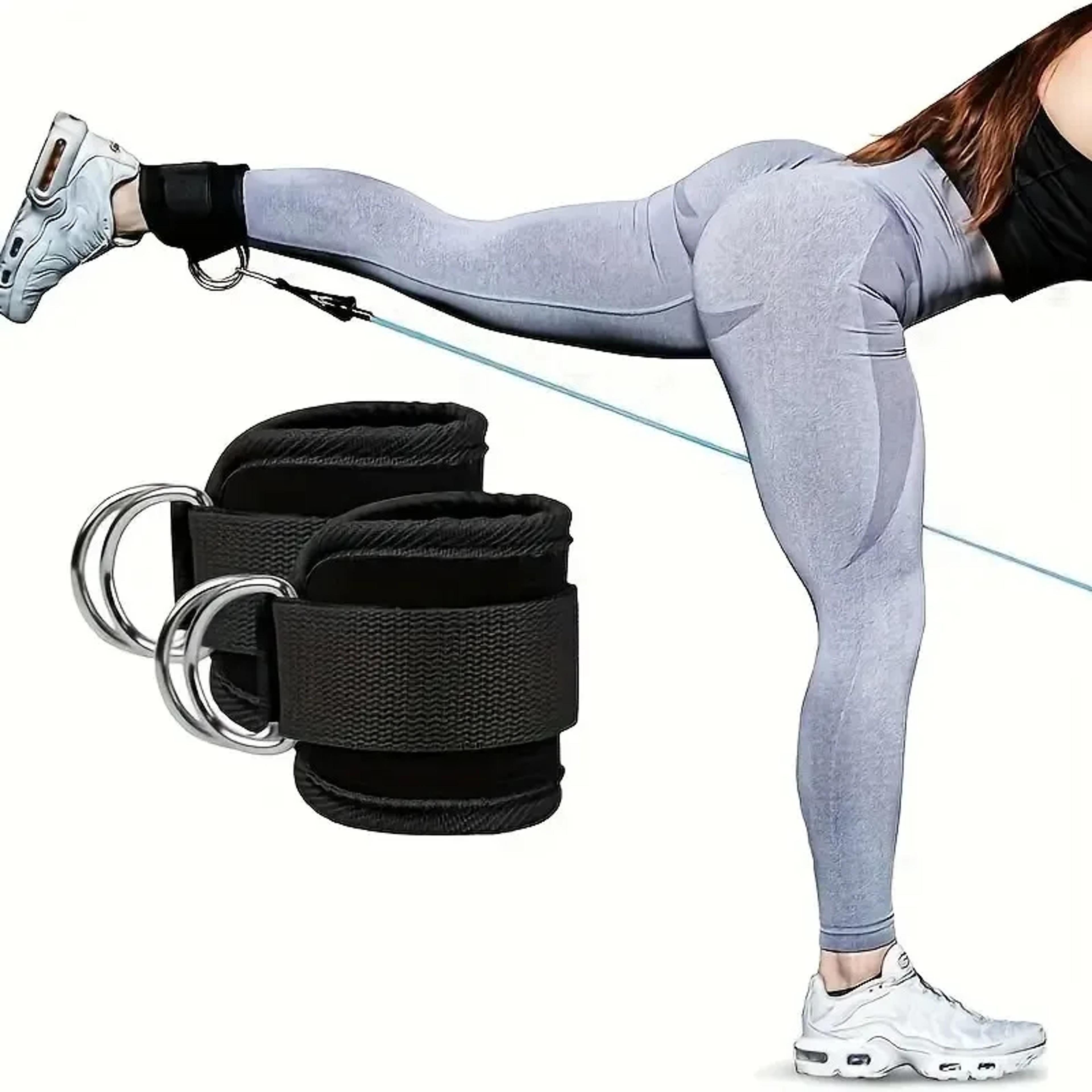 heavy duty glute & leg workout straps for hip abduction & thigh training