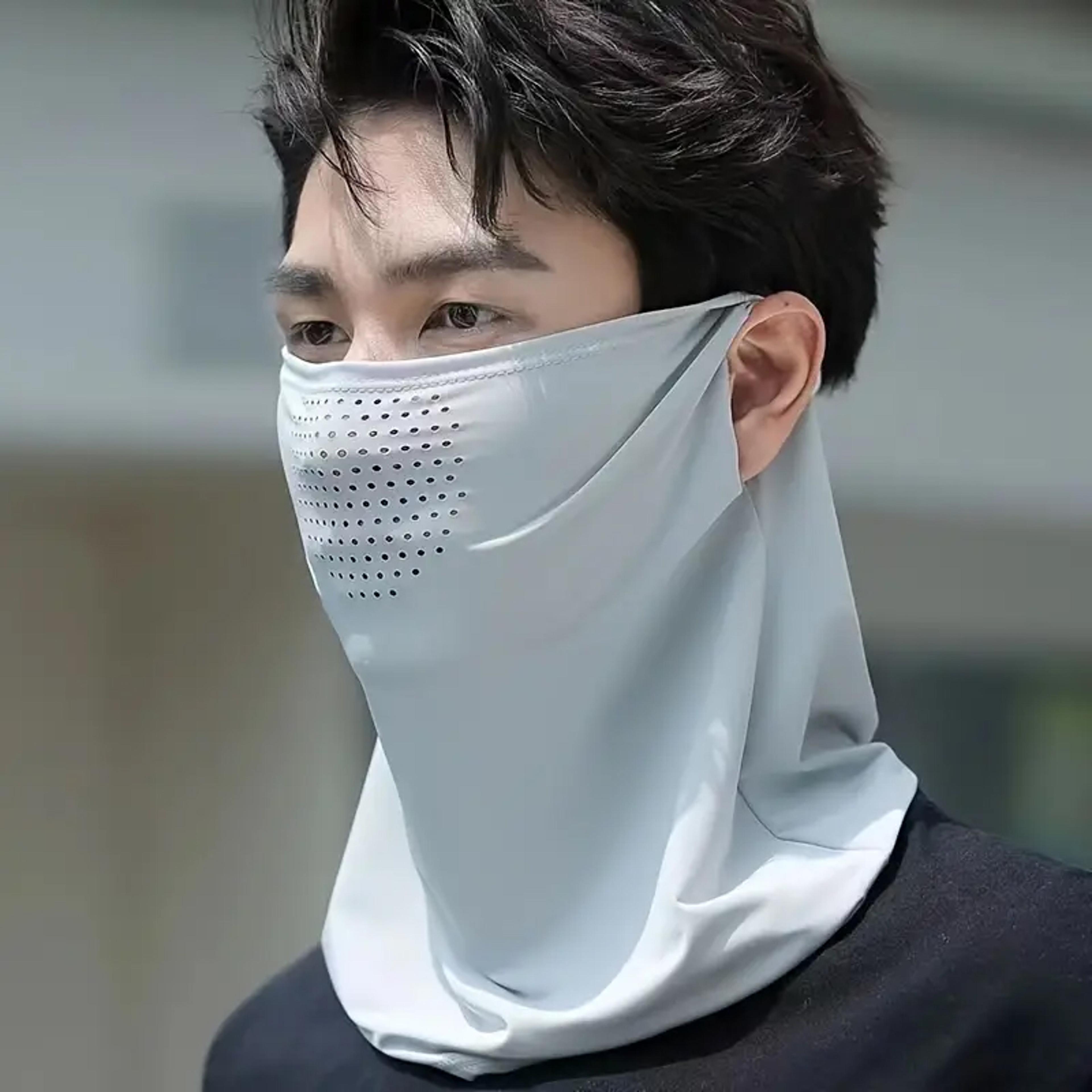 uv protection scarf face mask for women upf cover